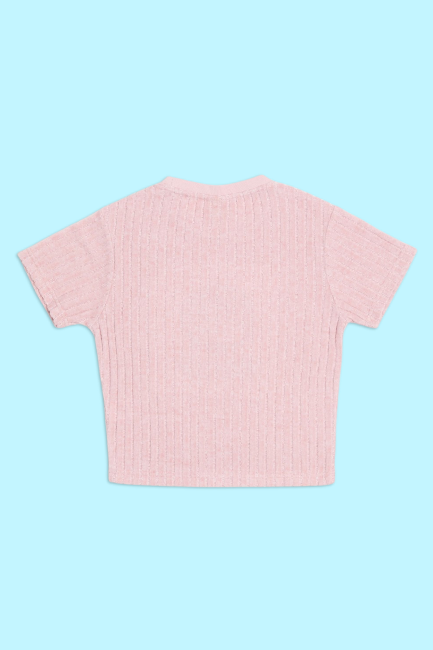 哆啦A夢 針織刺繡短袖上衣(女)