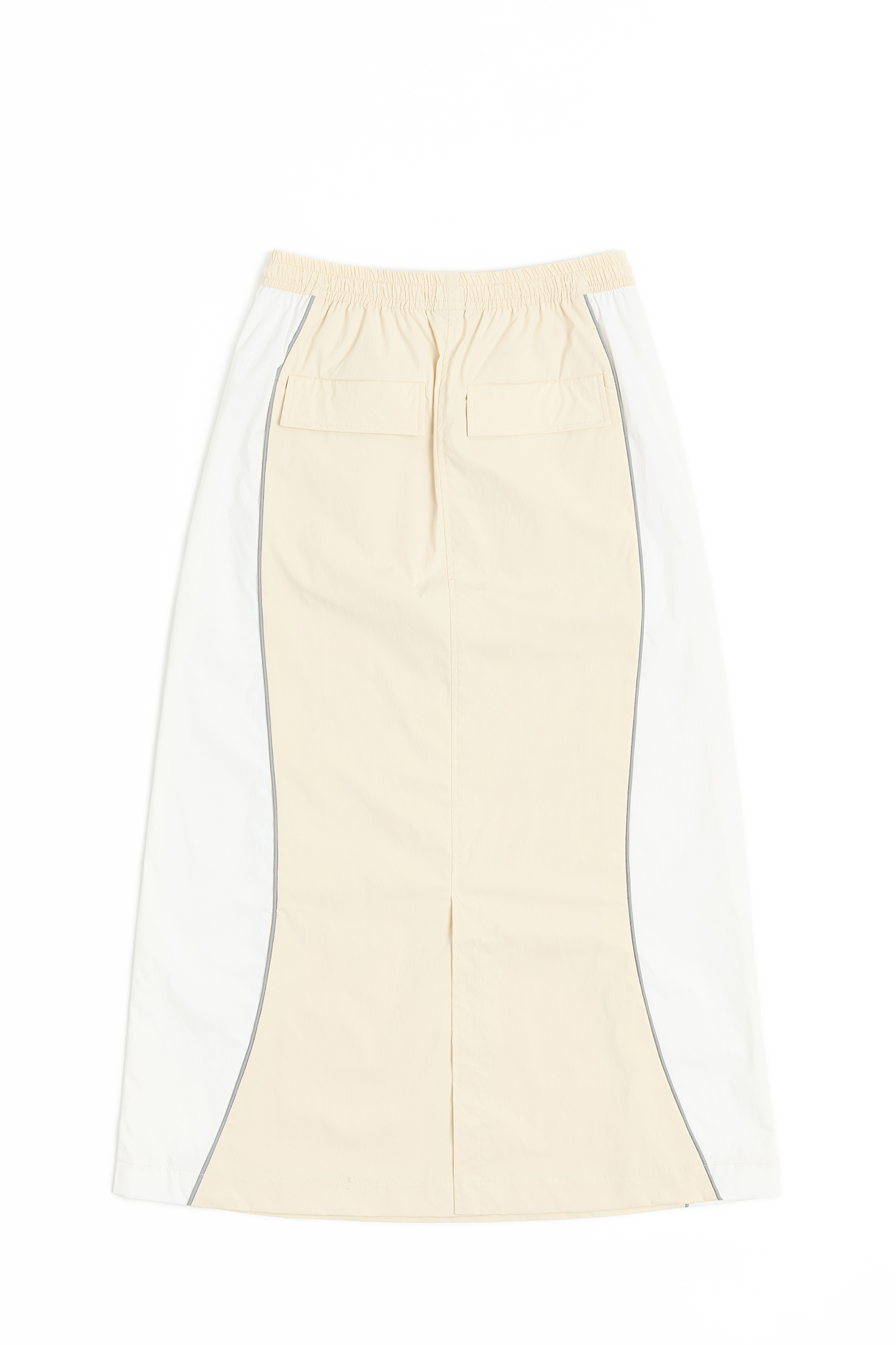 ALLWEARS 撞色剪接長裙(女)