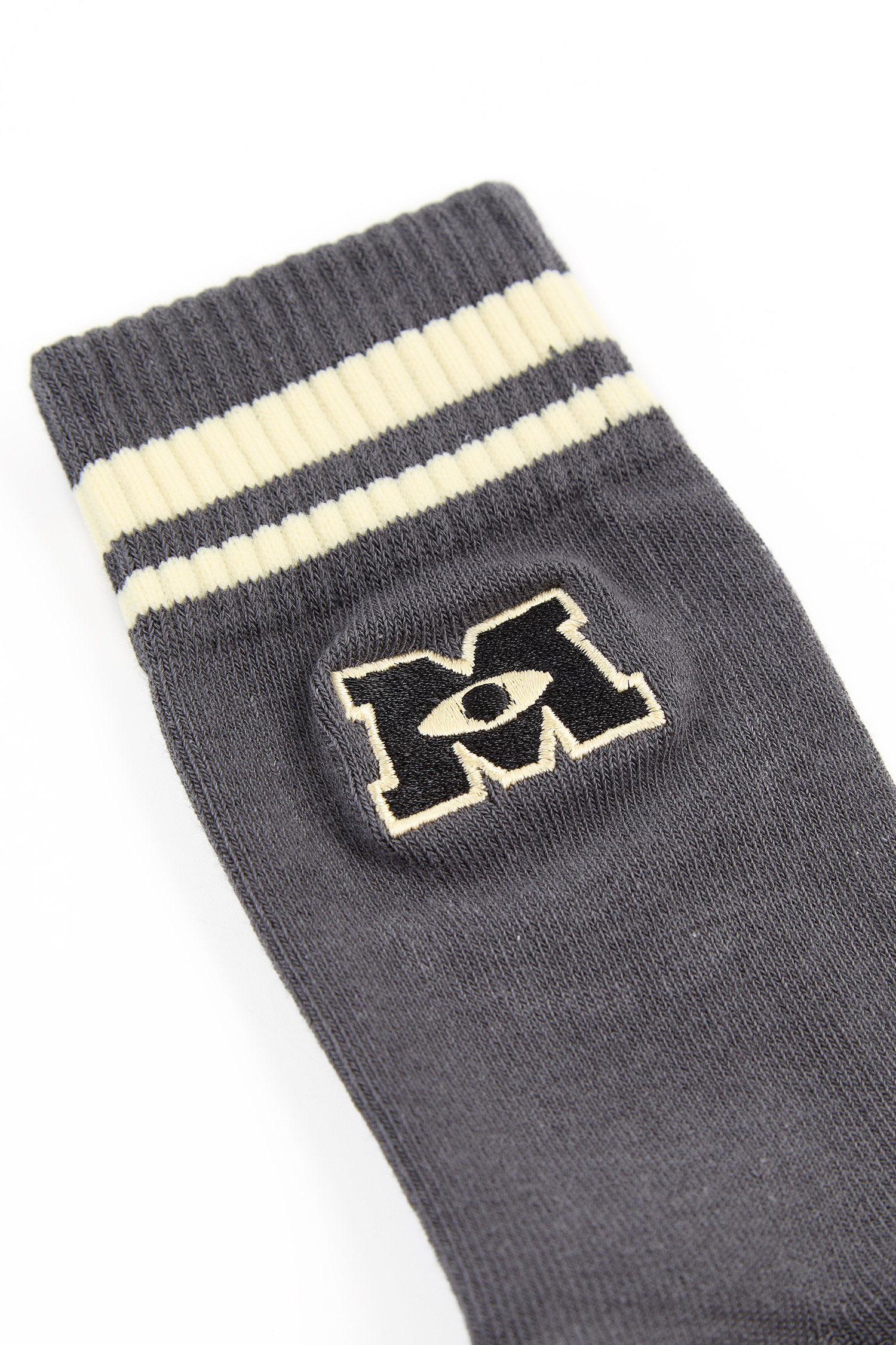 怪獸大學 字母繡花長襪