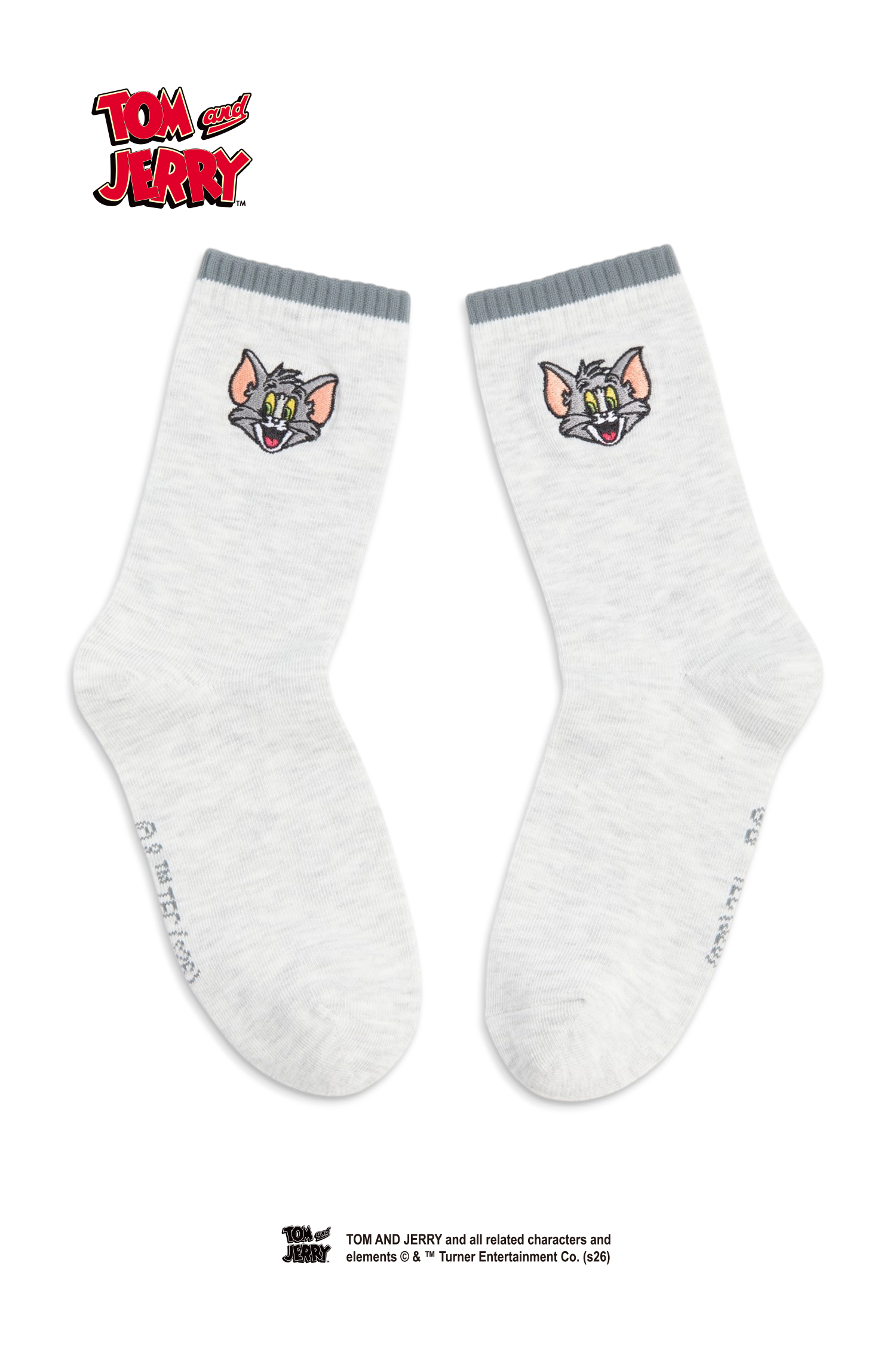 TOM AND JERRY 刺繡長襪