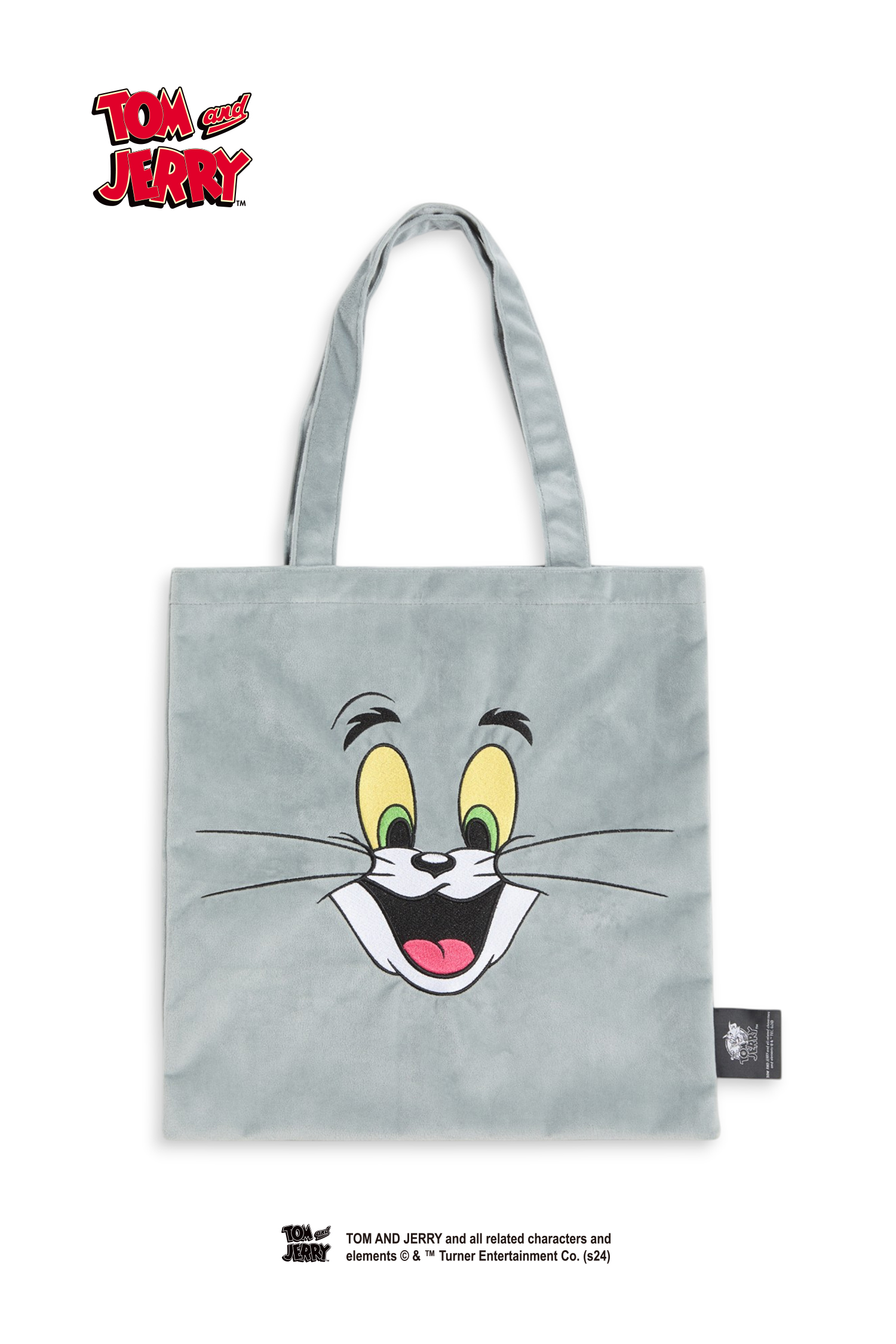 TOM AND JERRY 絨毛托特包