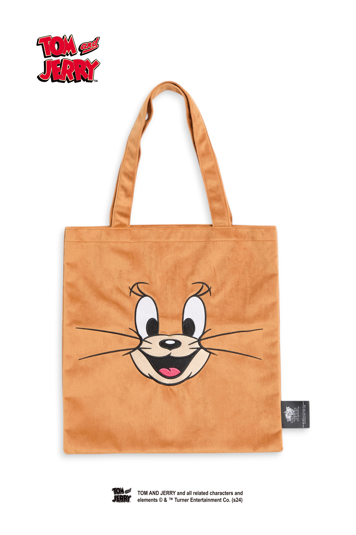 TOM AND JERRY 絨毛托特包