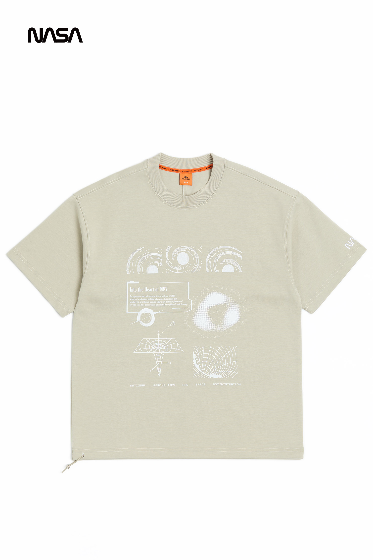 太空系列 黑洞之門 重磅短袖上衣