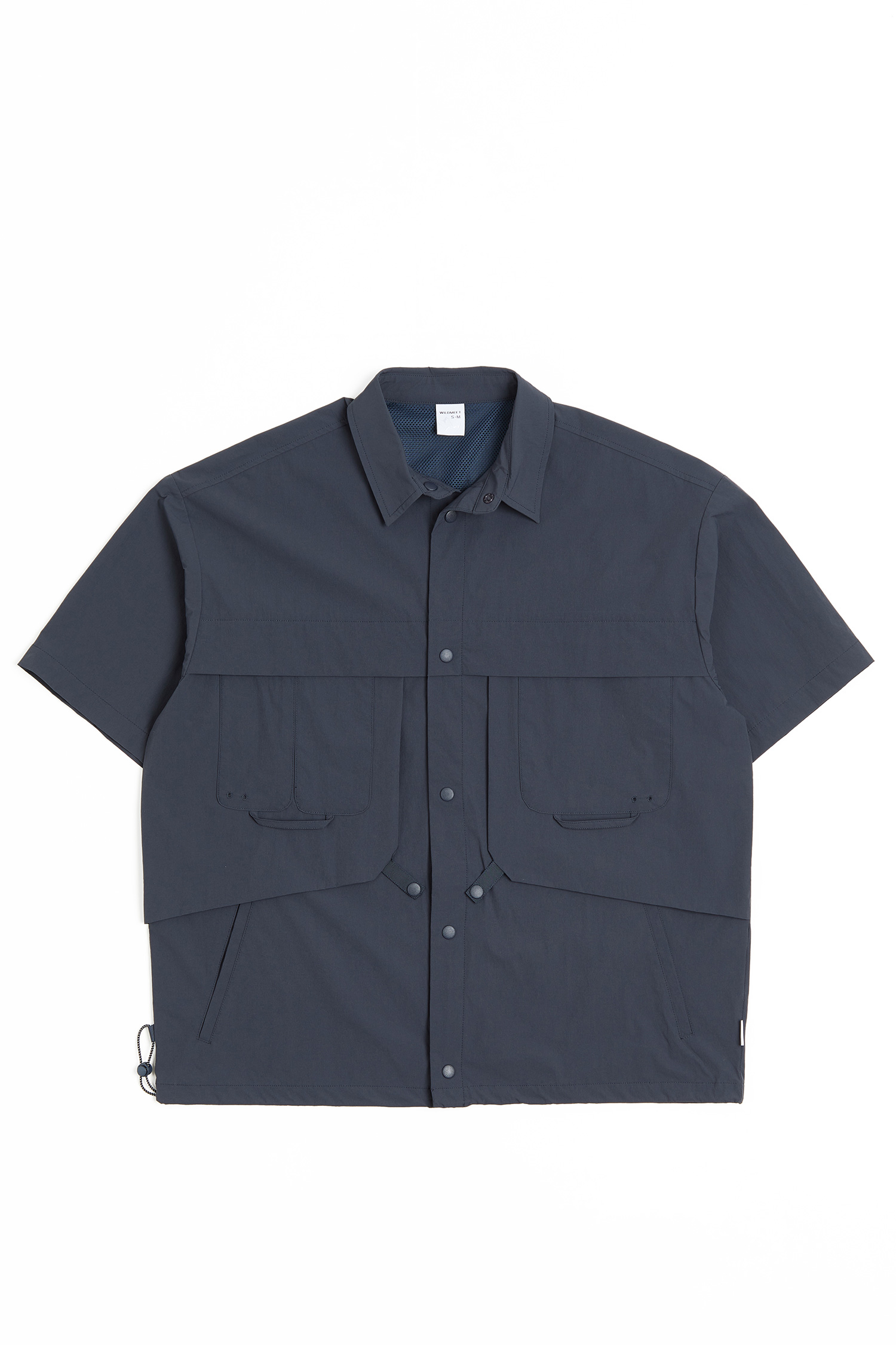 探險機能 涼感彈性短袖襯衫