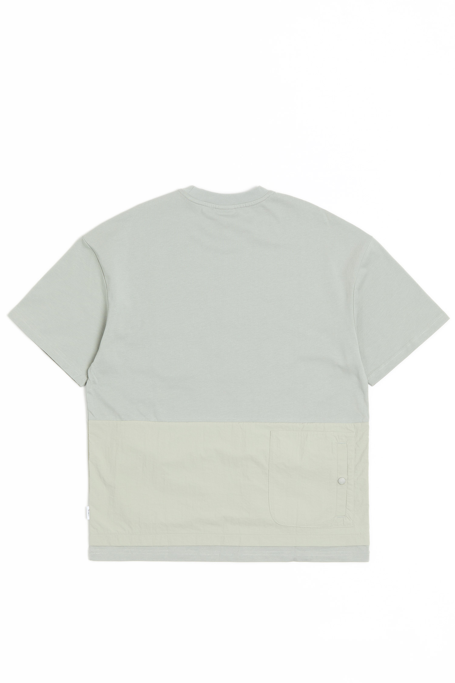 異材質拼接 涼感短袖上衣