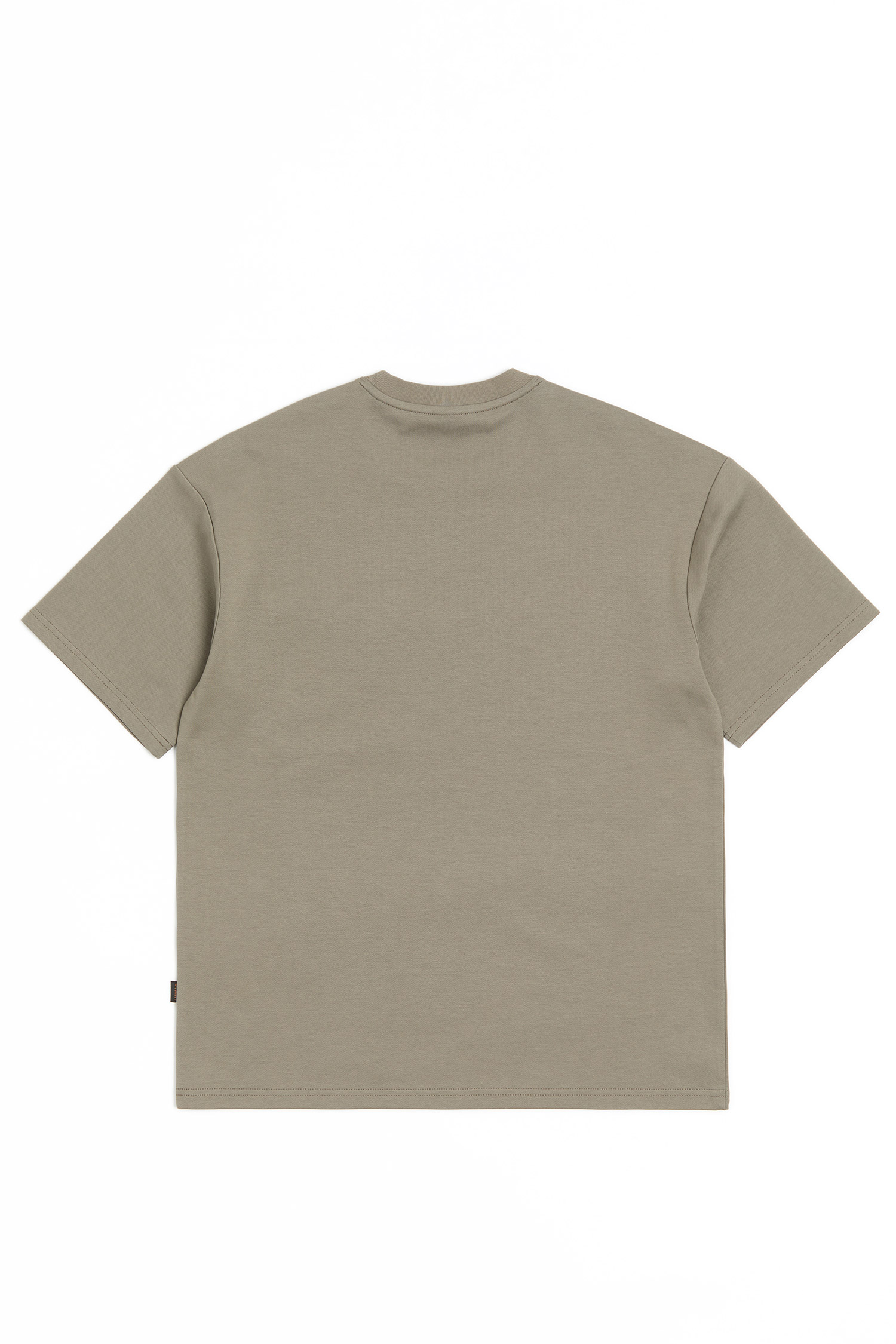 營火刺繡 雙面織紋短袖上衣