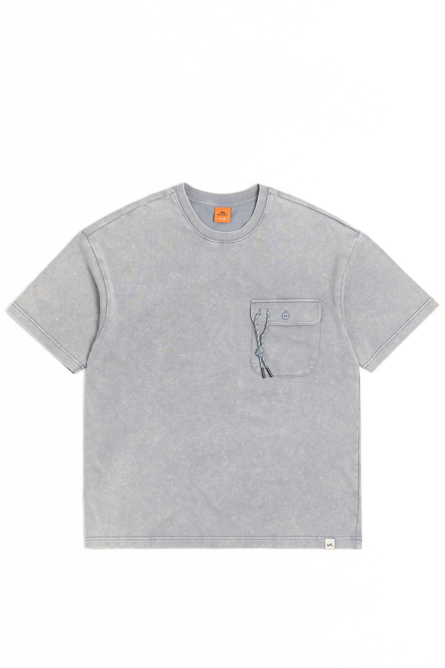 未知小徑 水洗短袖上衣