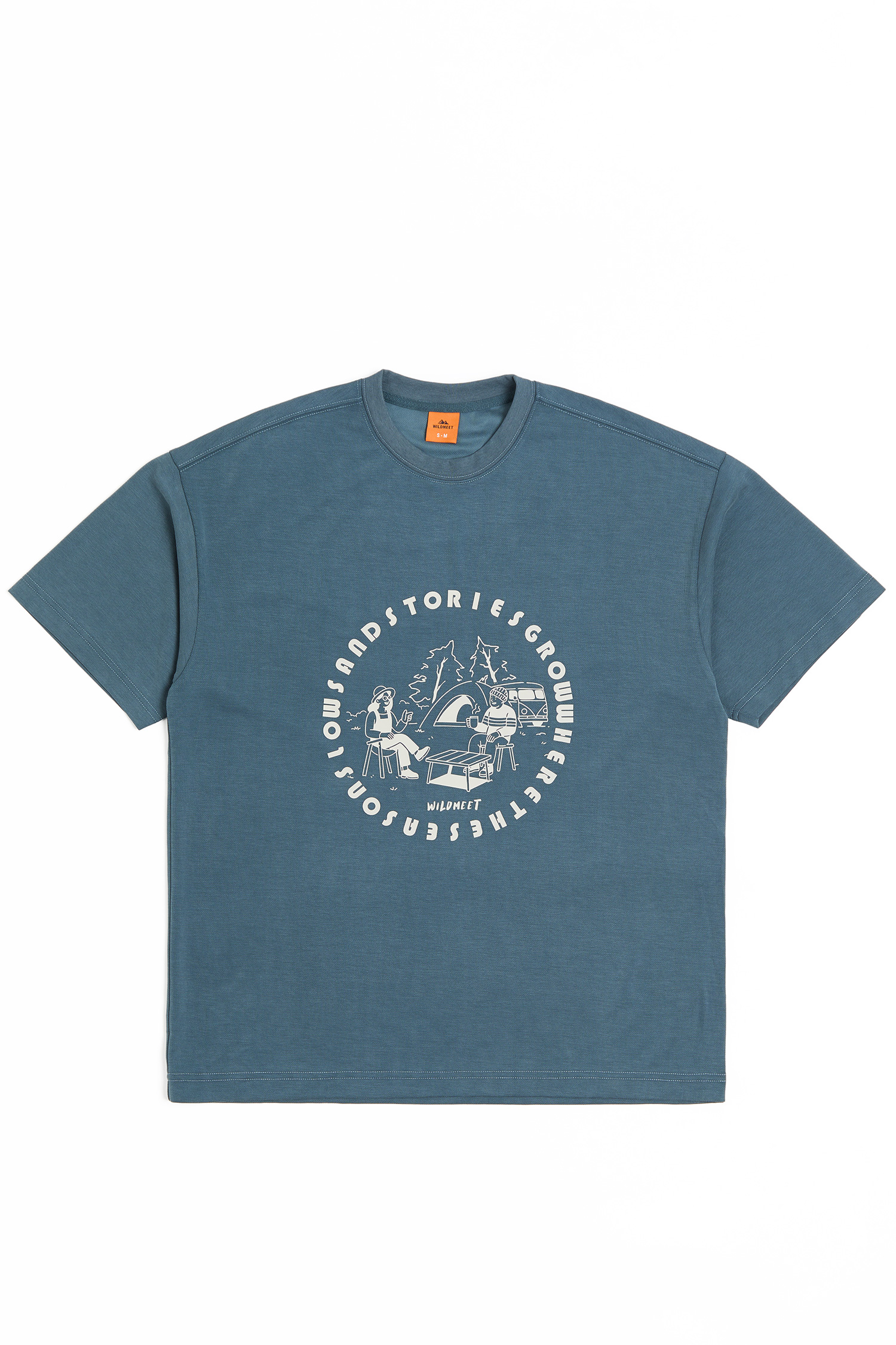 野趣時光 涼感短袖上衣