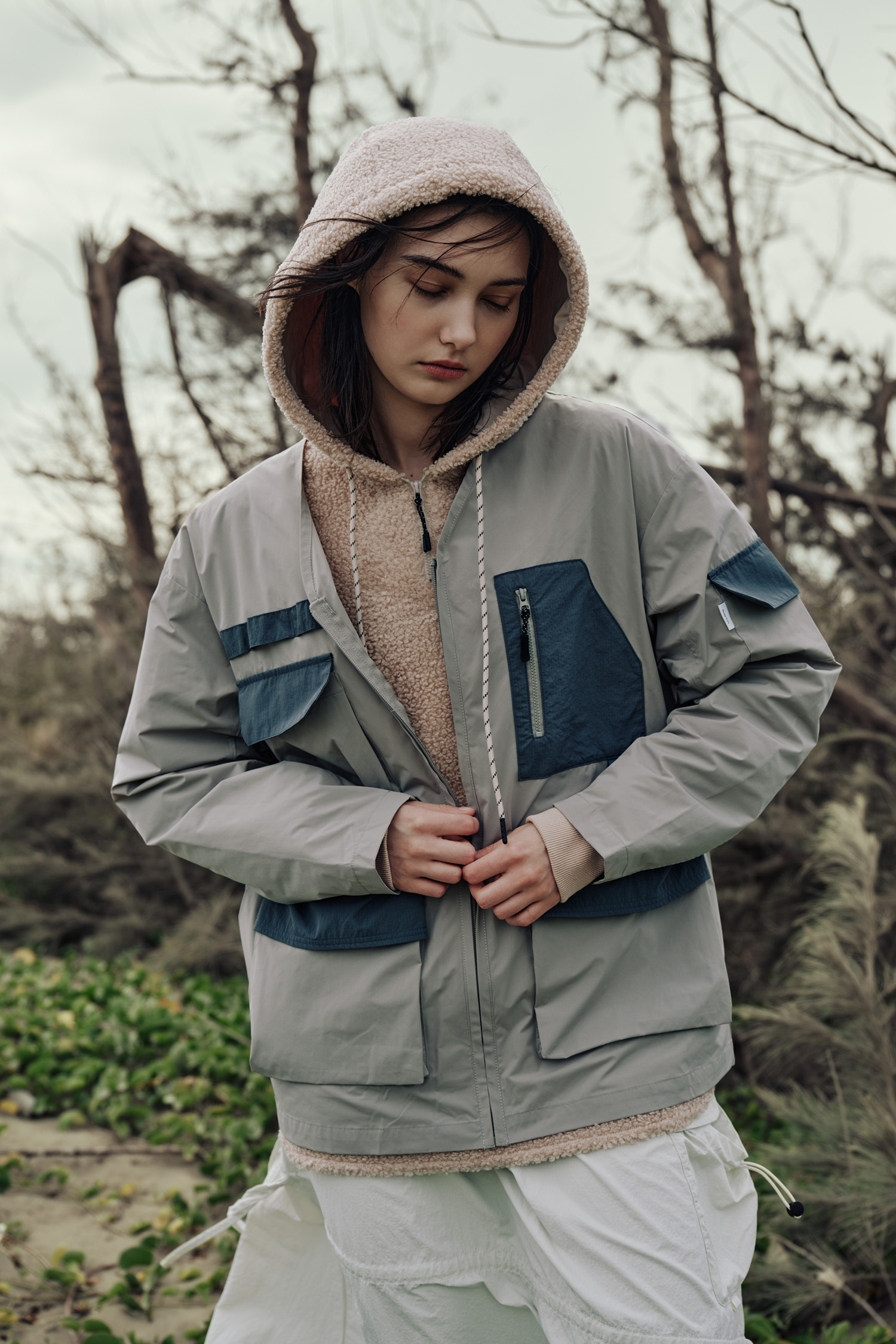 探路冒險 多口袋長袖外套