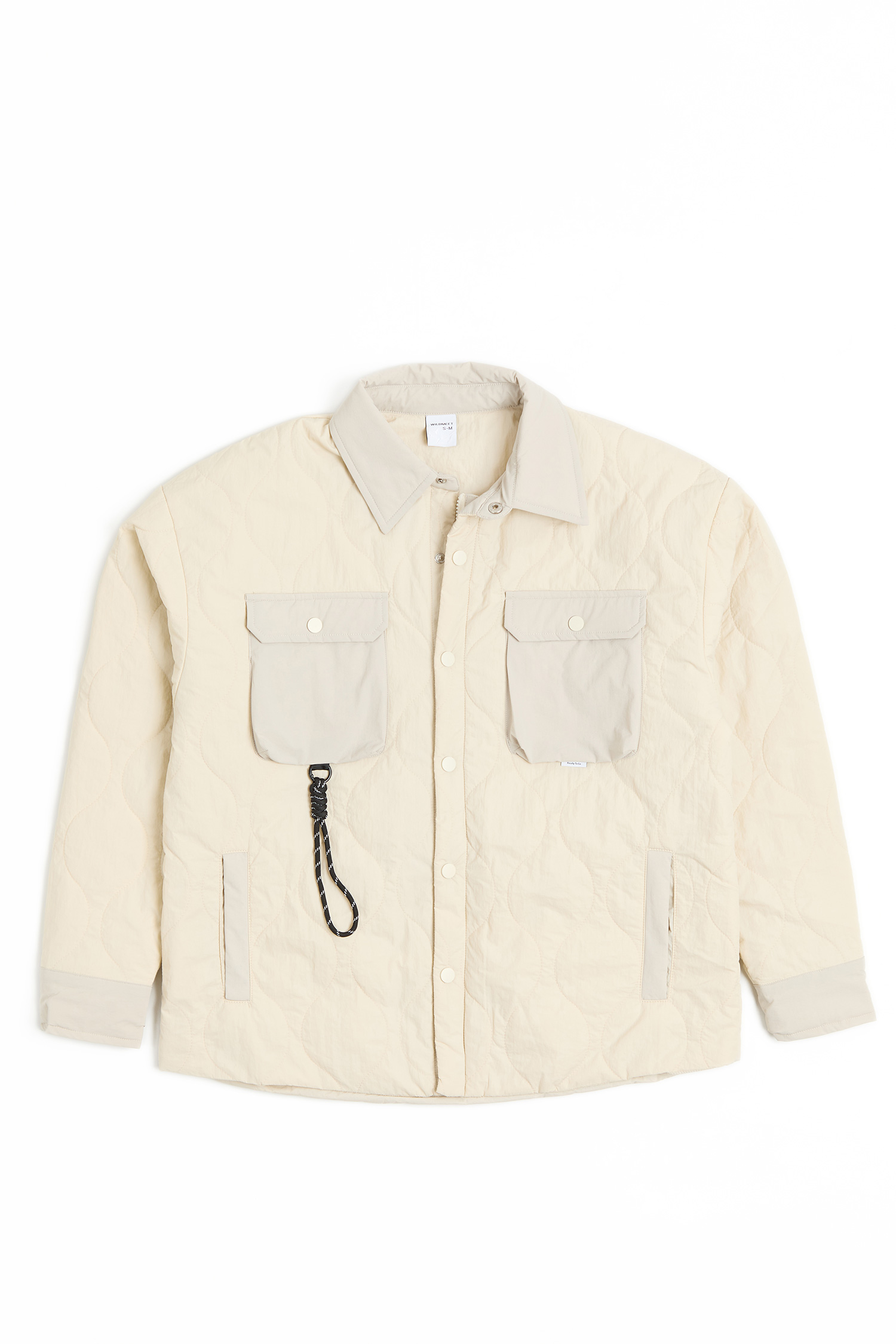 絎縫壓紋 鋪棉保暖長袖外套