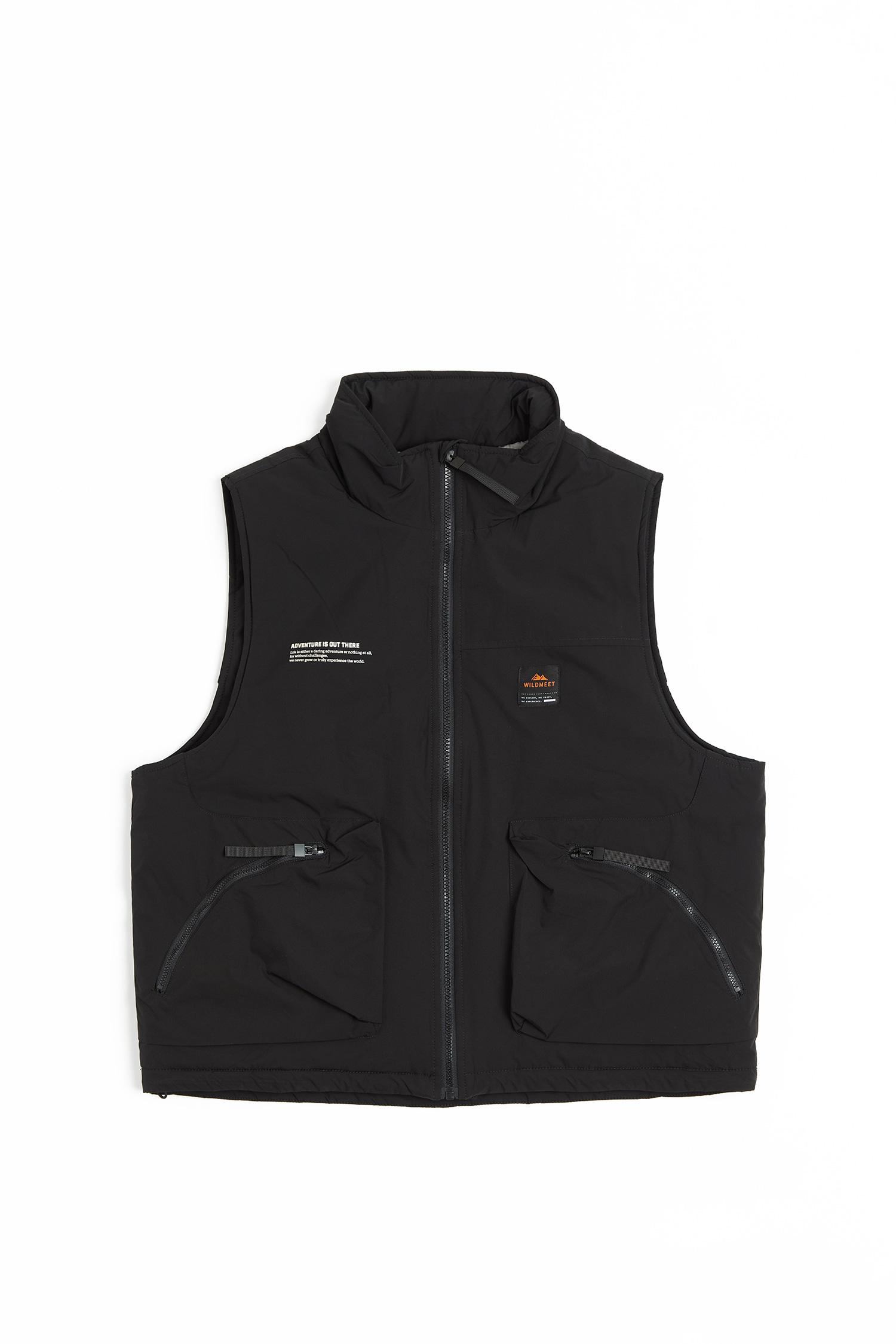 外出探險 鋪棉抗風背心