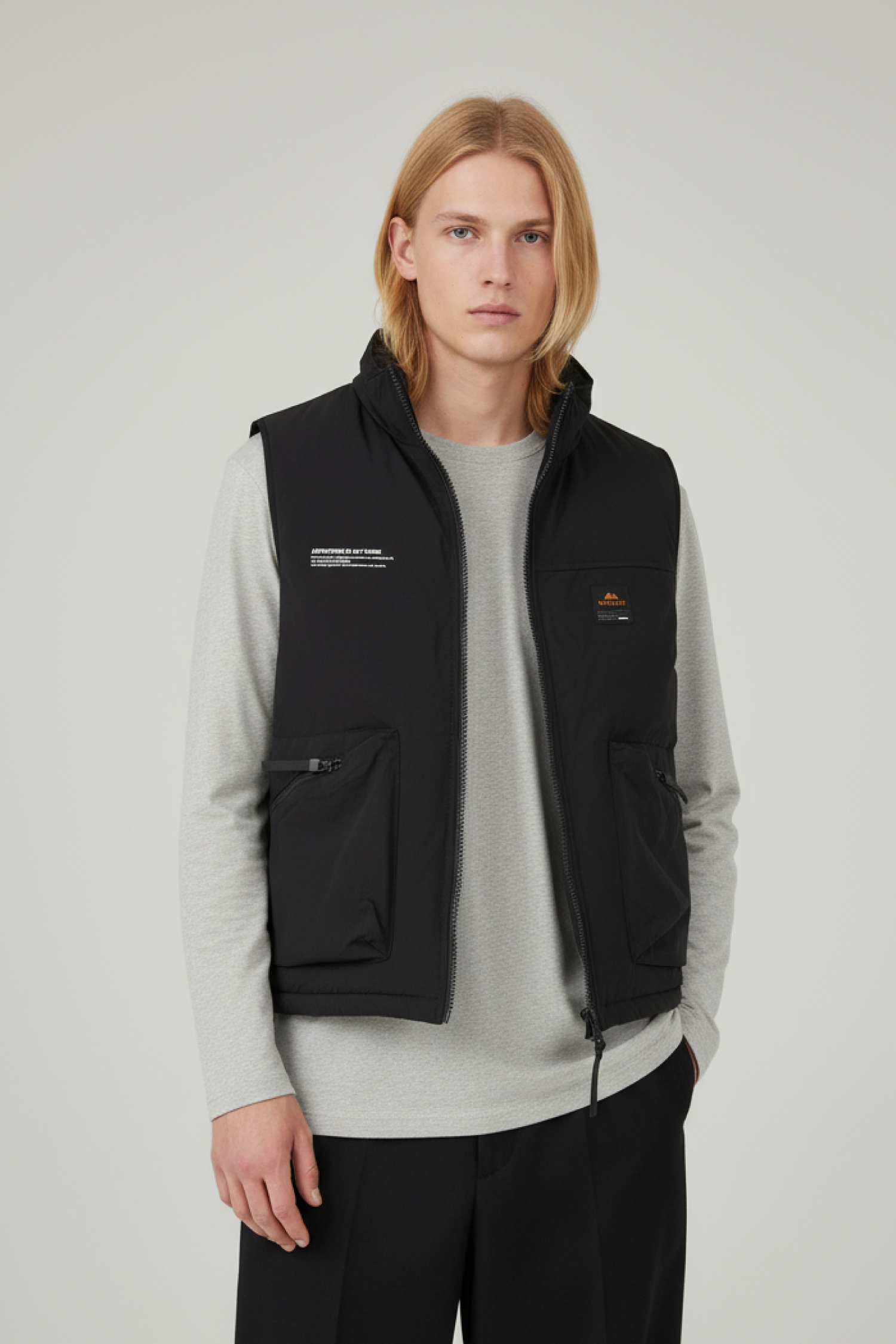 外出探險 鋪棉抗風背心