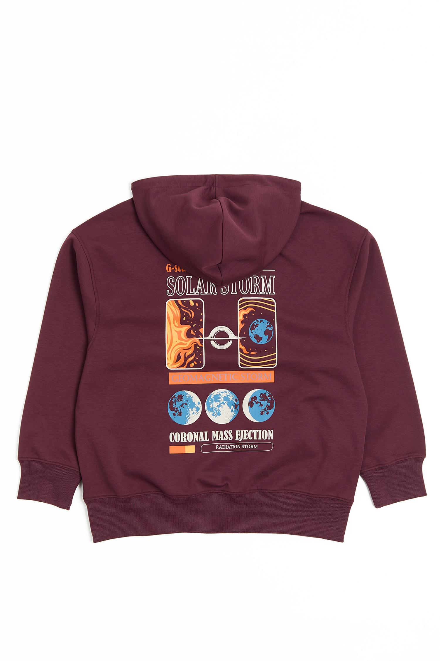 太陽風暴 空氣層連帽長袖上衣