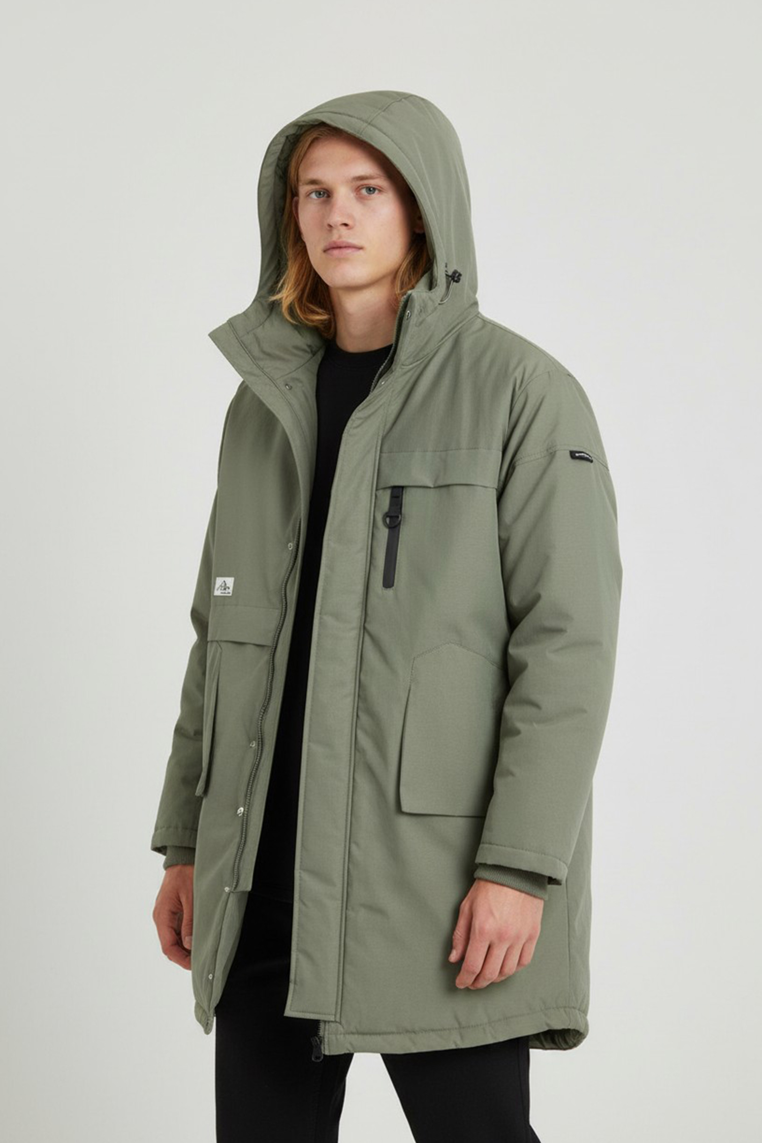 長版 機能抗風鋪棉外套