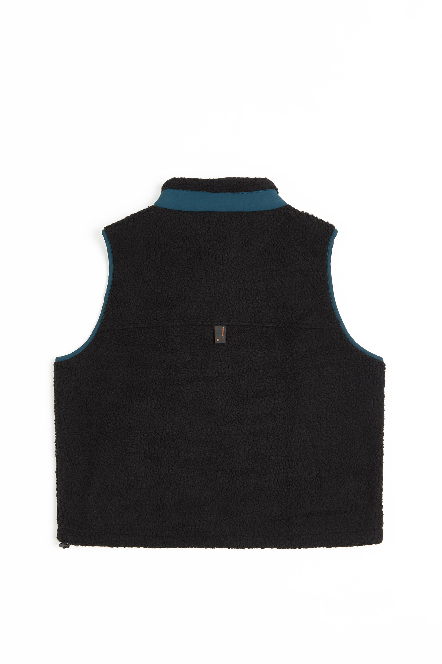 破曉山脊 拼接毛絨保暖背心