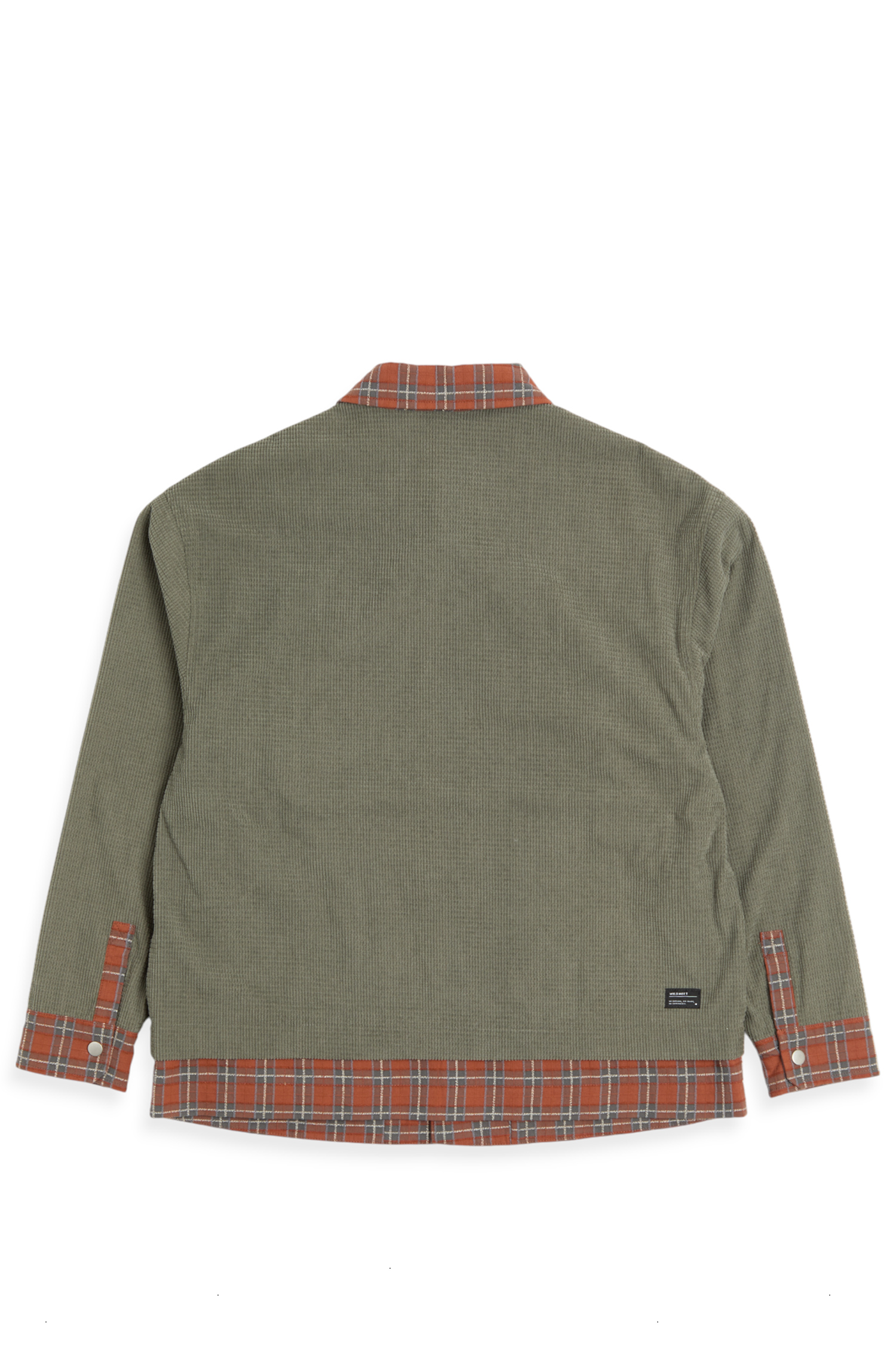 山系古著感 格紋機能保暖外套