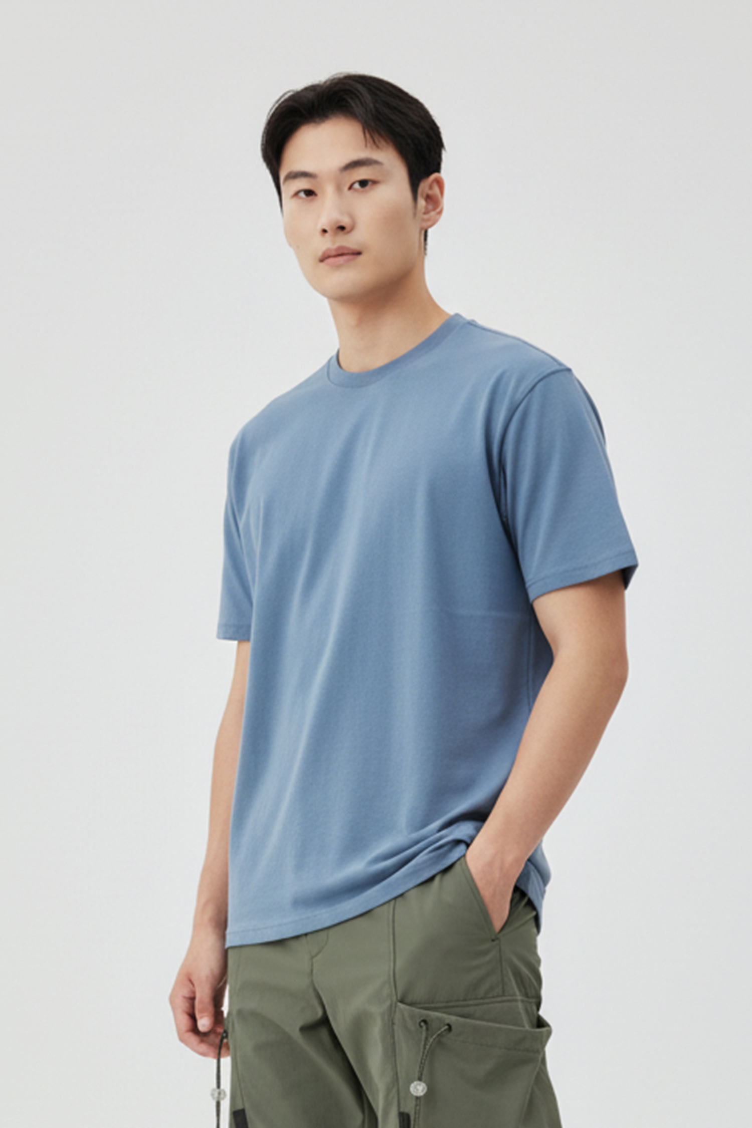 破曉織標 蜂巢棉短袖上衣