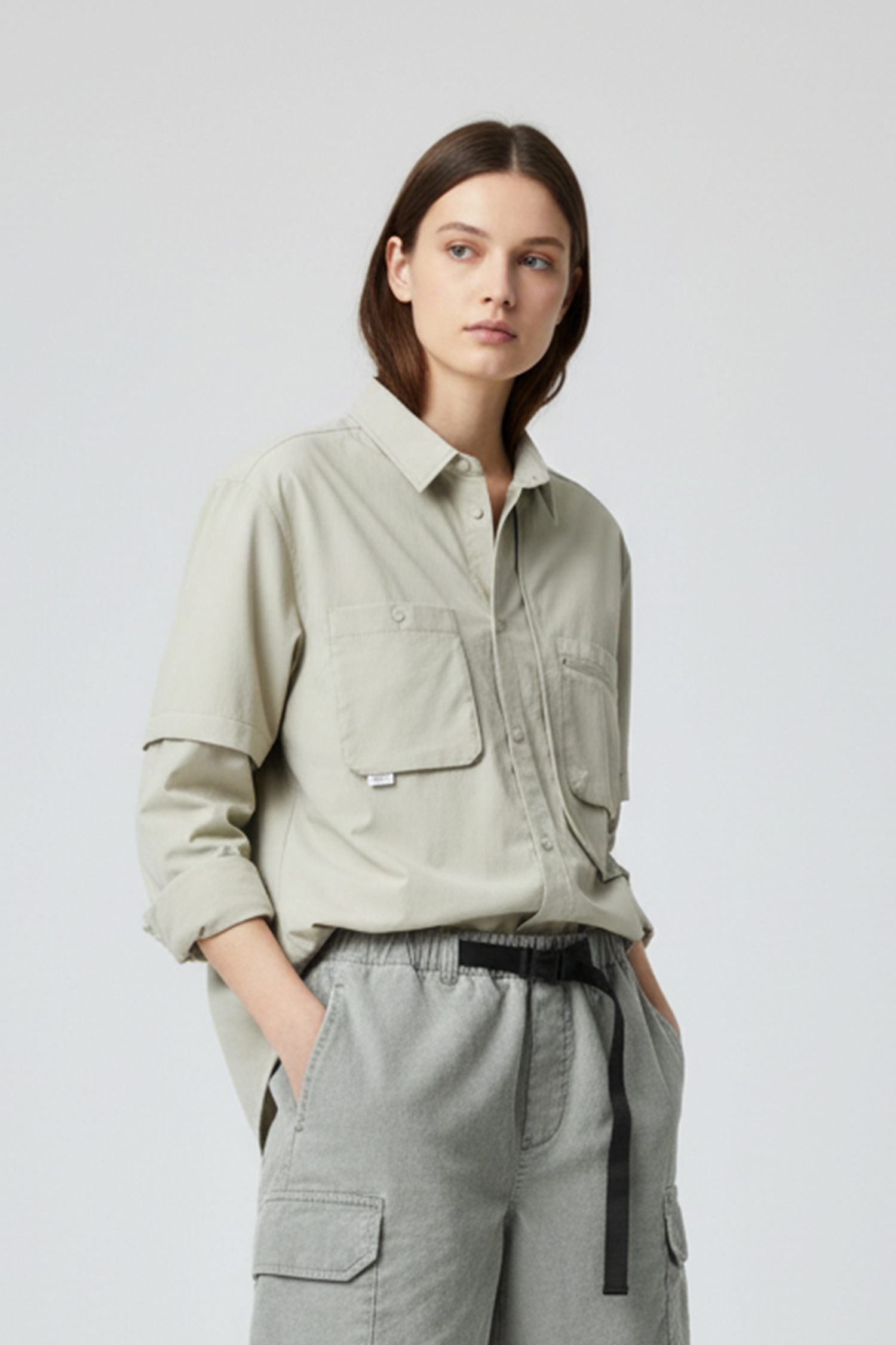 為挑戰而生 機能可拆式 長袖襯衫