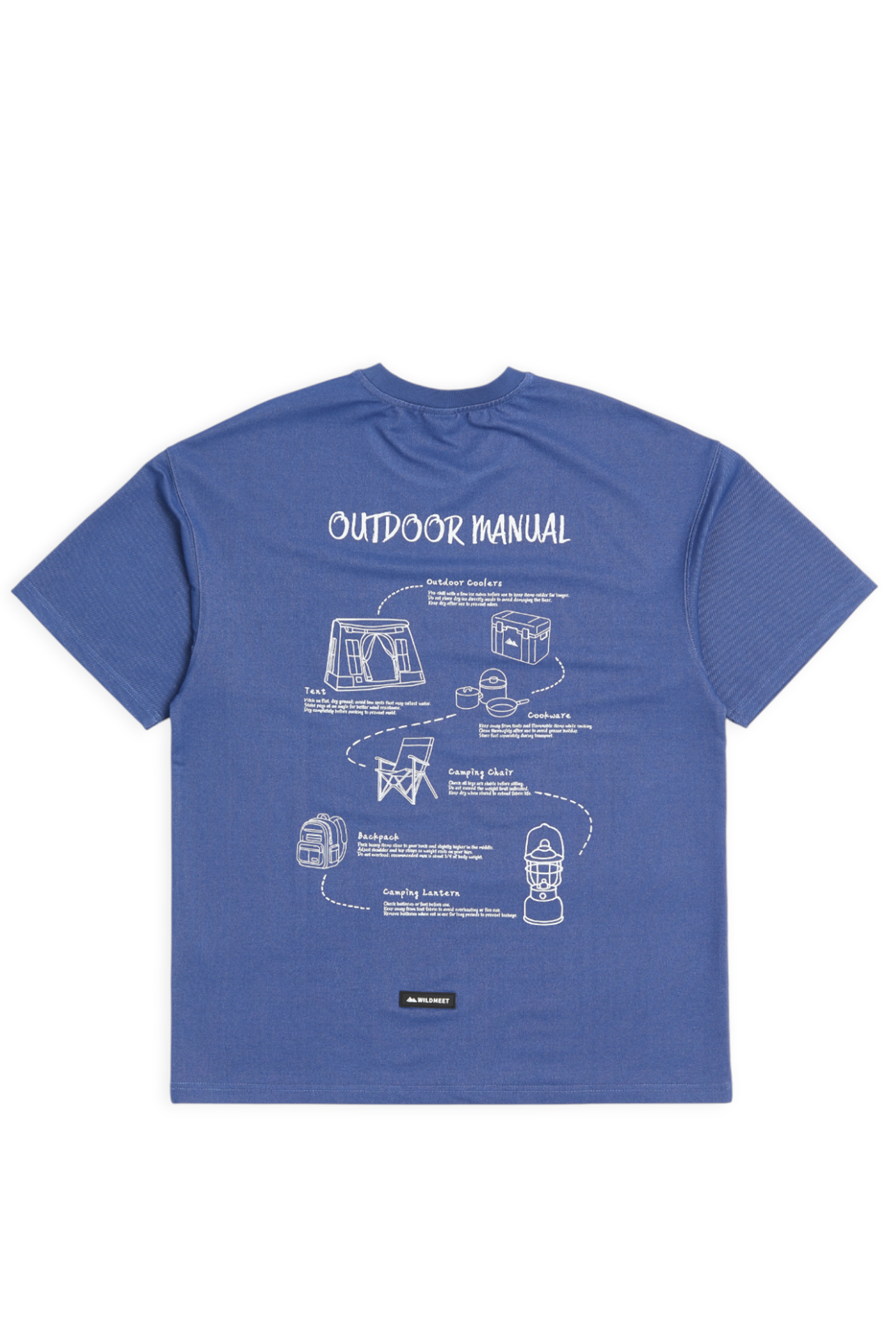 戶外裝備指南 針織牛仔短袖上衣