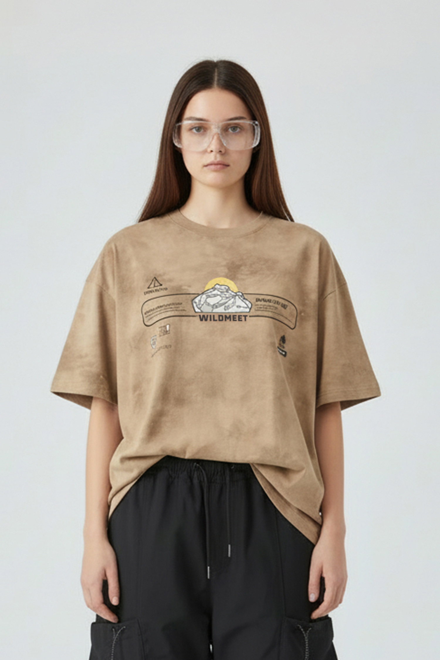 凹逗咖 扎染空氣層短袖上衣