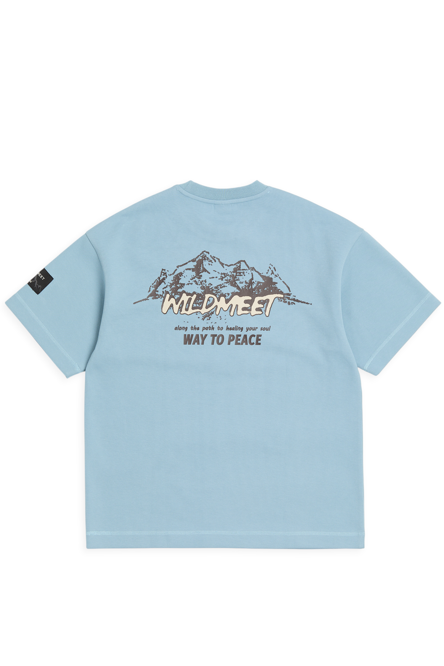 織紋空氣層 山林短袖上衣