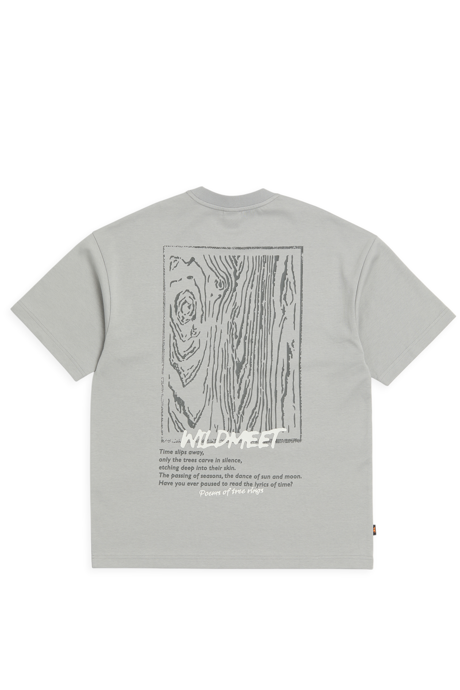 斜紋雙面木紋詩短袖上衣