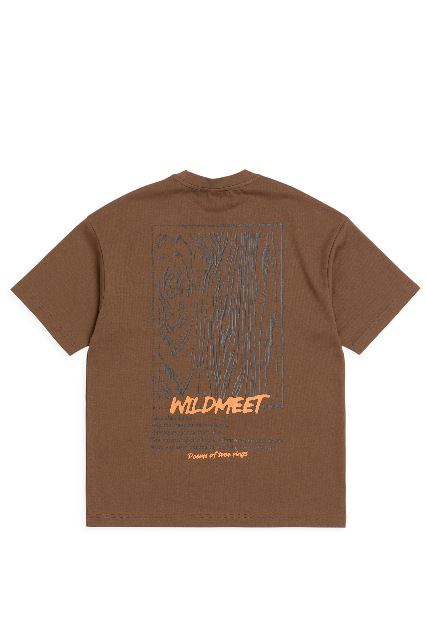 斜紋雙面木紋詩短袖上衣