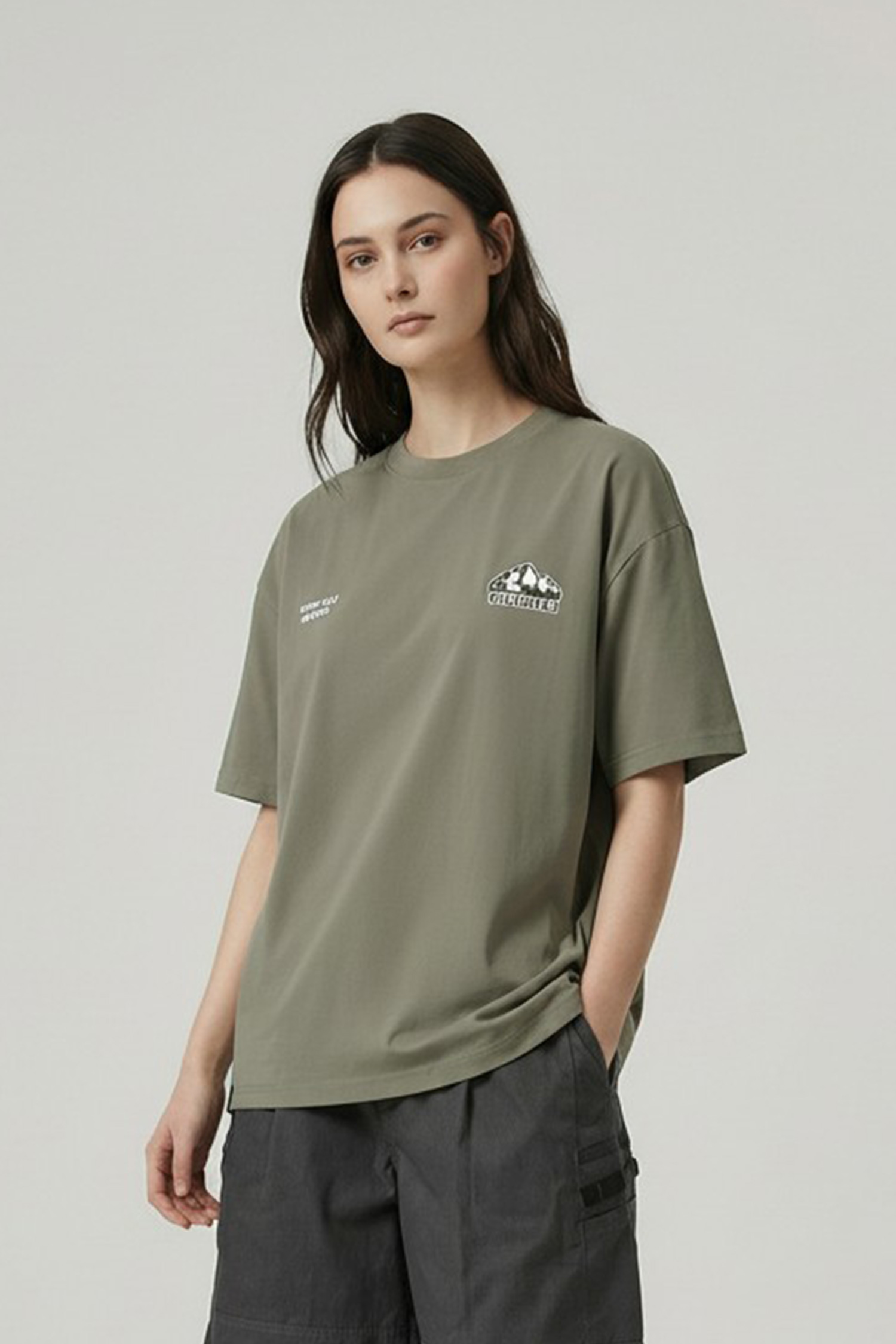 古老石板路 機能彈性短袖上衣