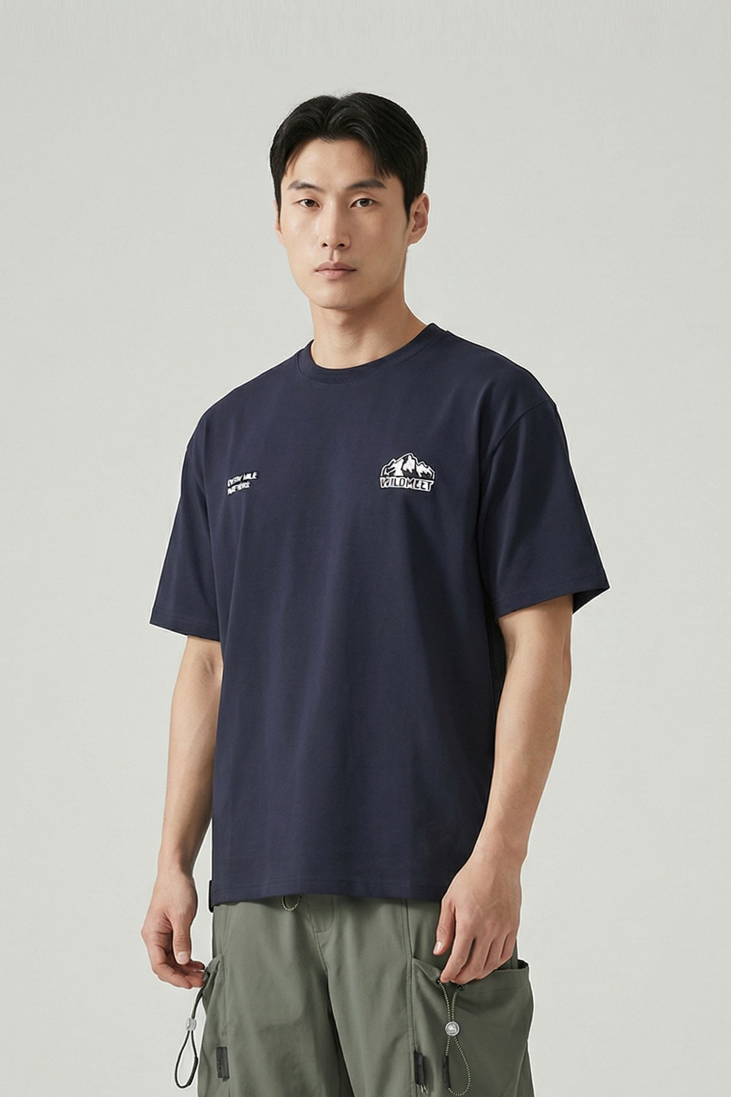 古老石板路 機能彈性短袖上衣