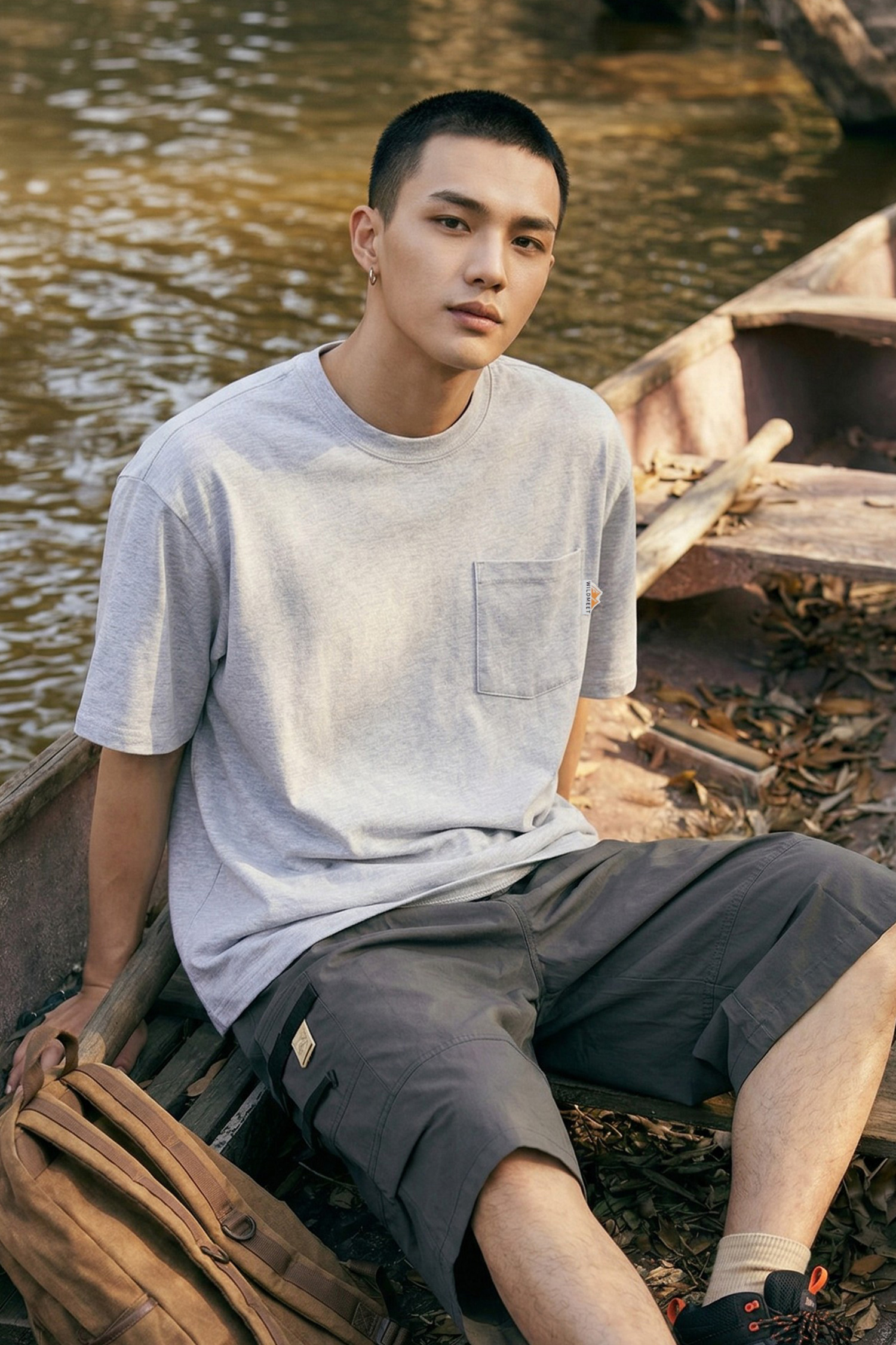 寬短版 Coolmax吸排快乾短袖上衣