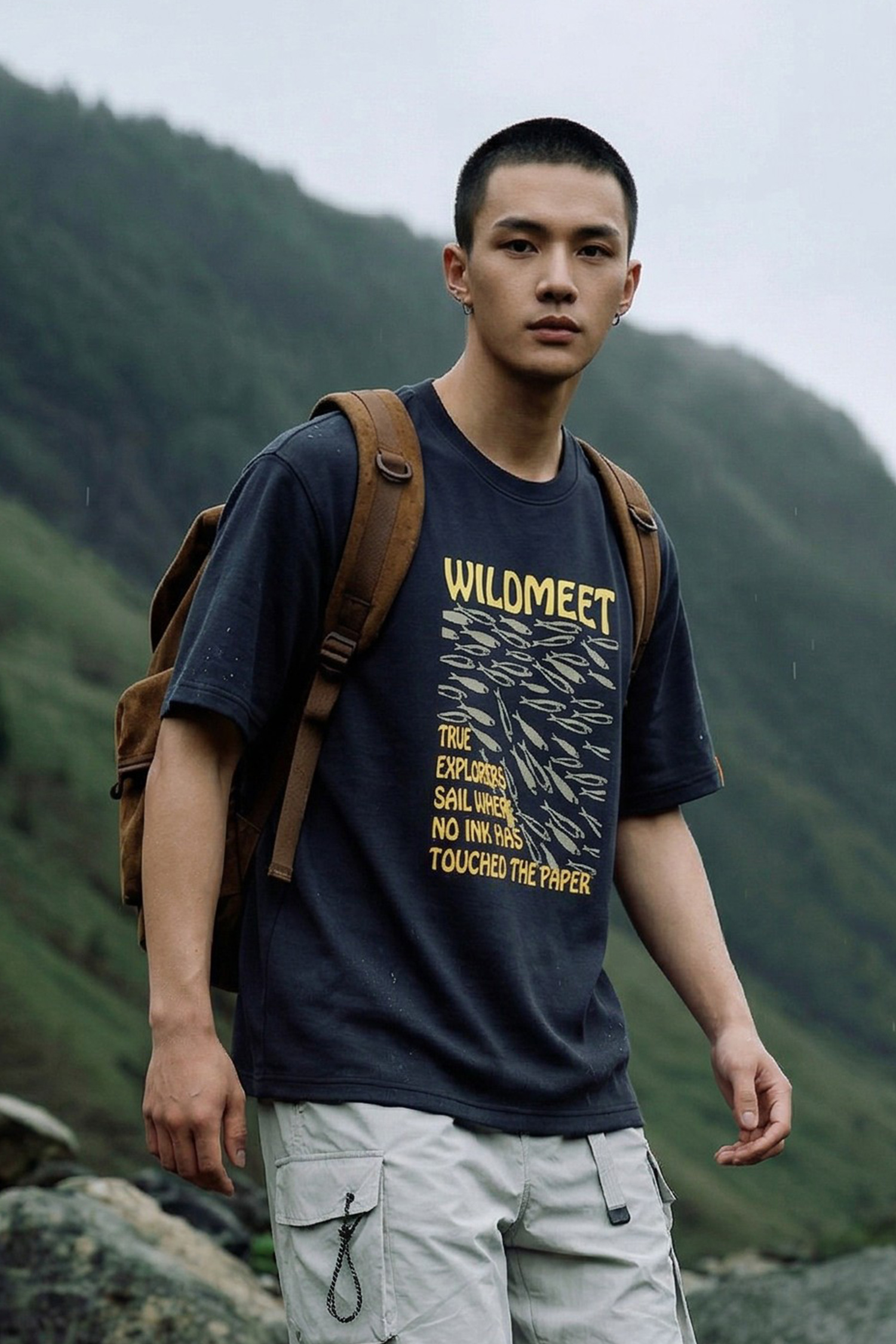 航行探險者 空氣層短袖上衣