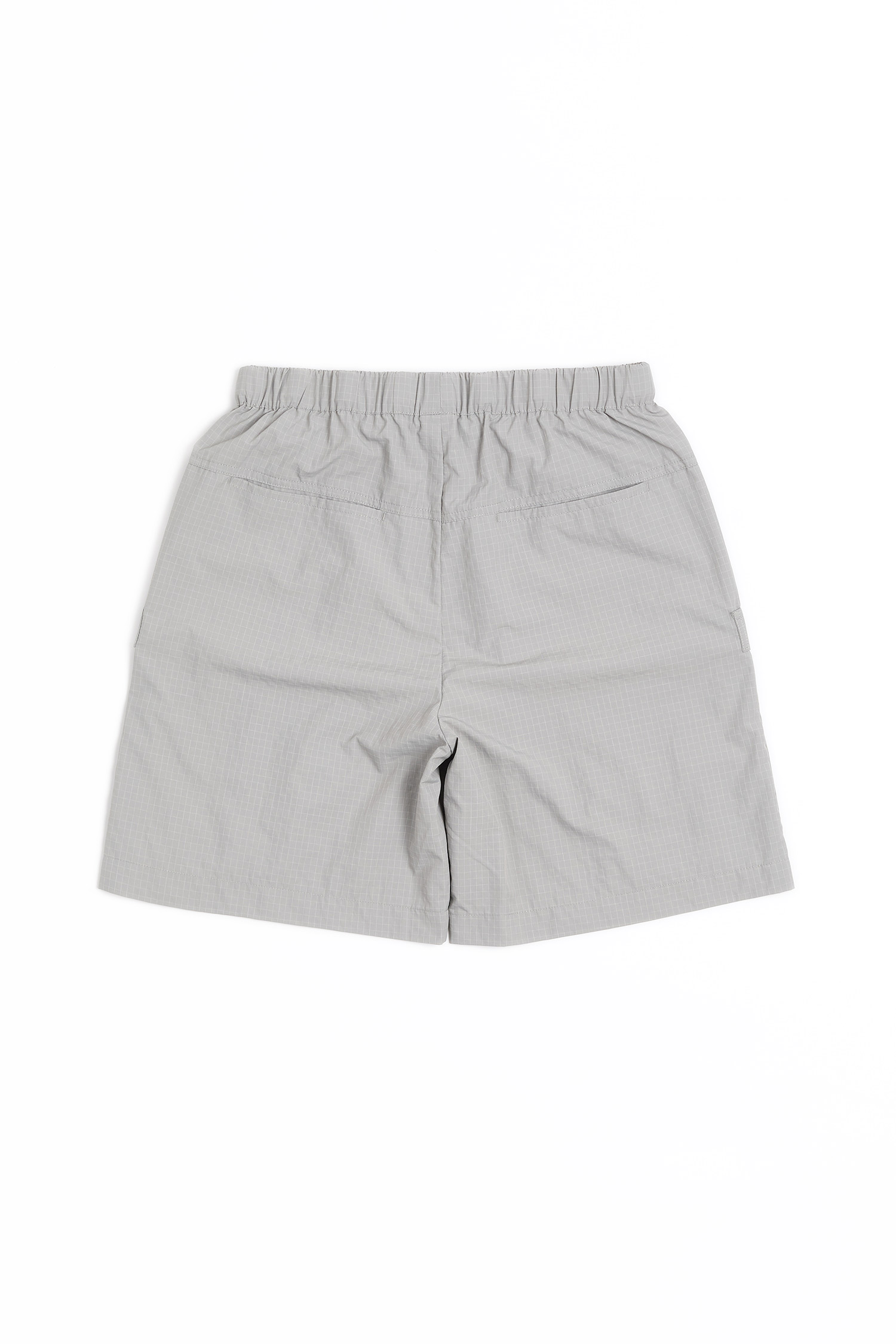 WILDMEET 尼龍格紋 戶外工裝短褲