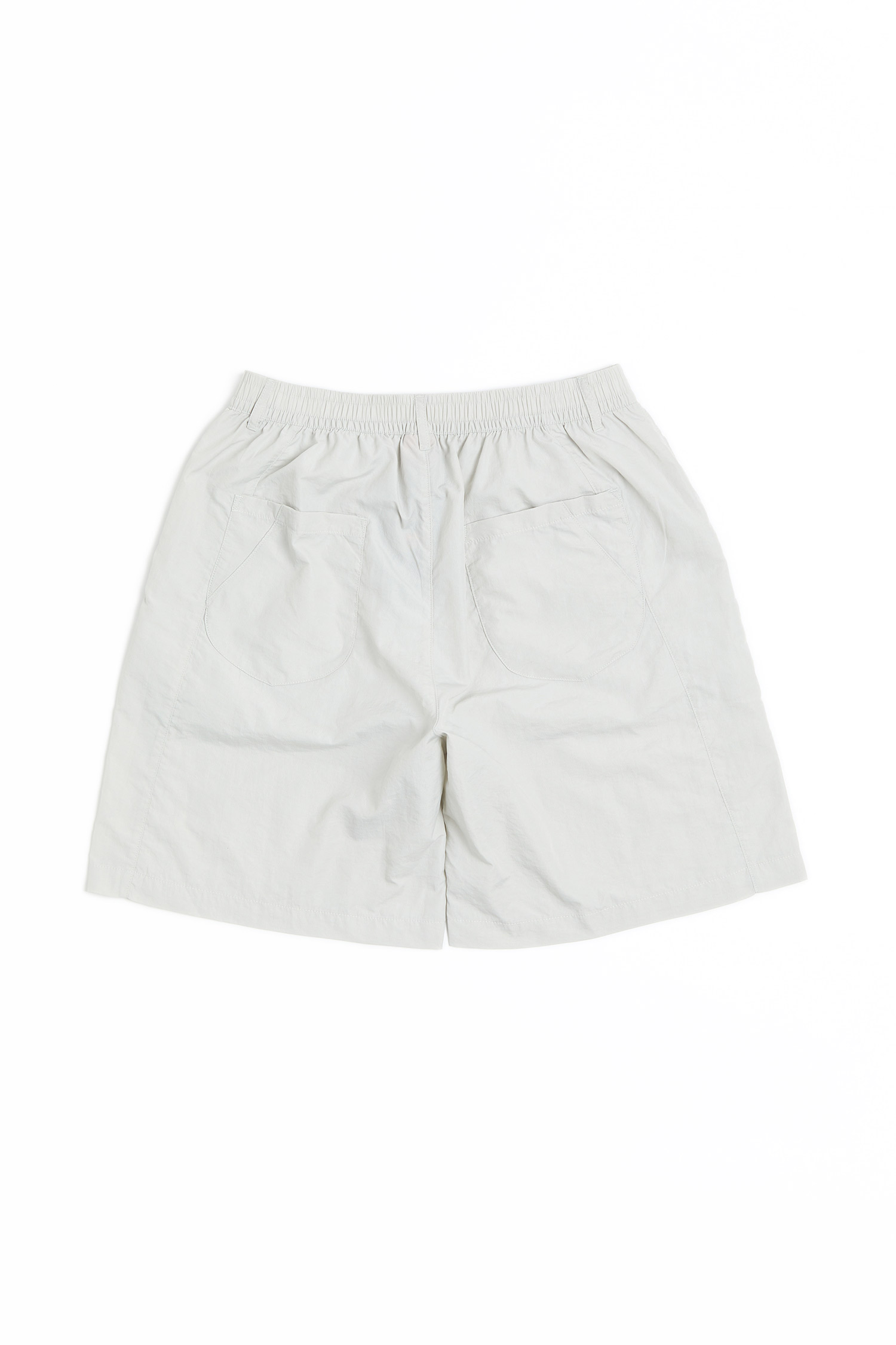 太空系列 尼龍皺 剪接造型短褲