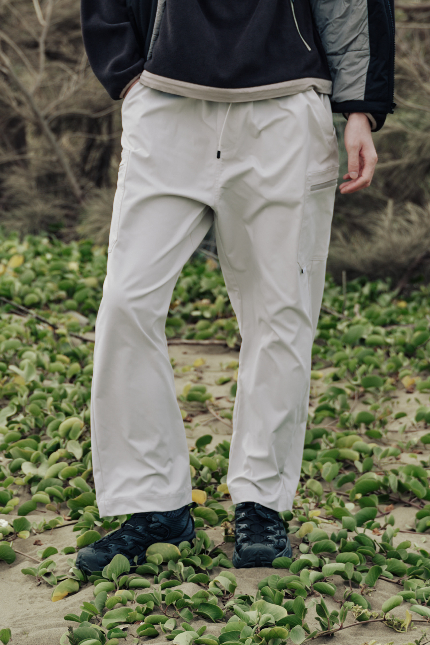 機能 斜紋貼口袋長褲