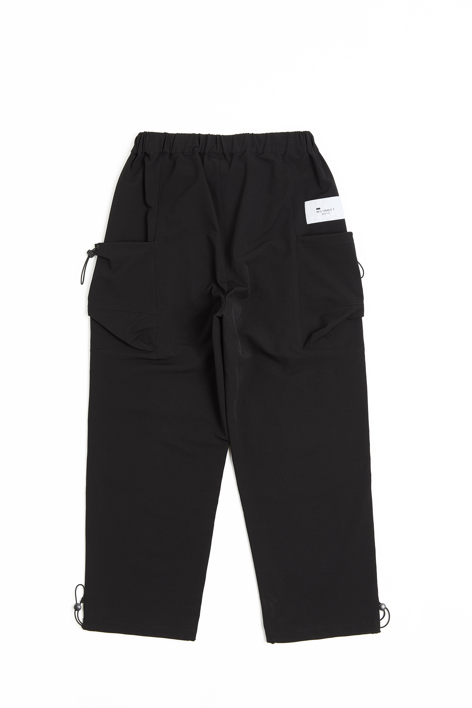 寬窄調節 水波紋戶外機能長褲