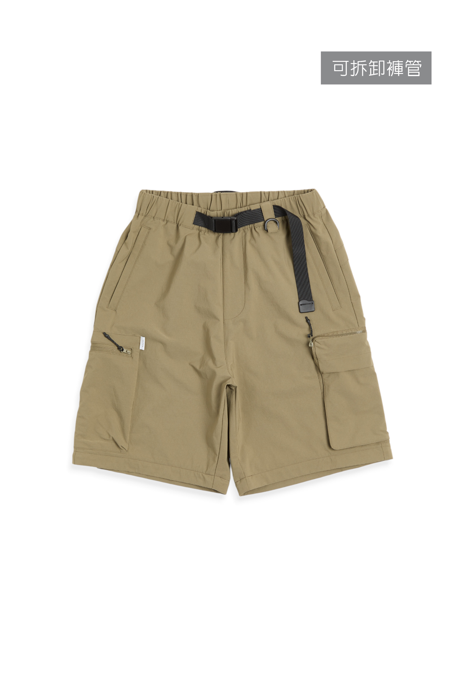 細格紋 機能彈性長褲(可拆式)