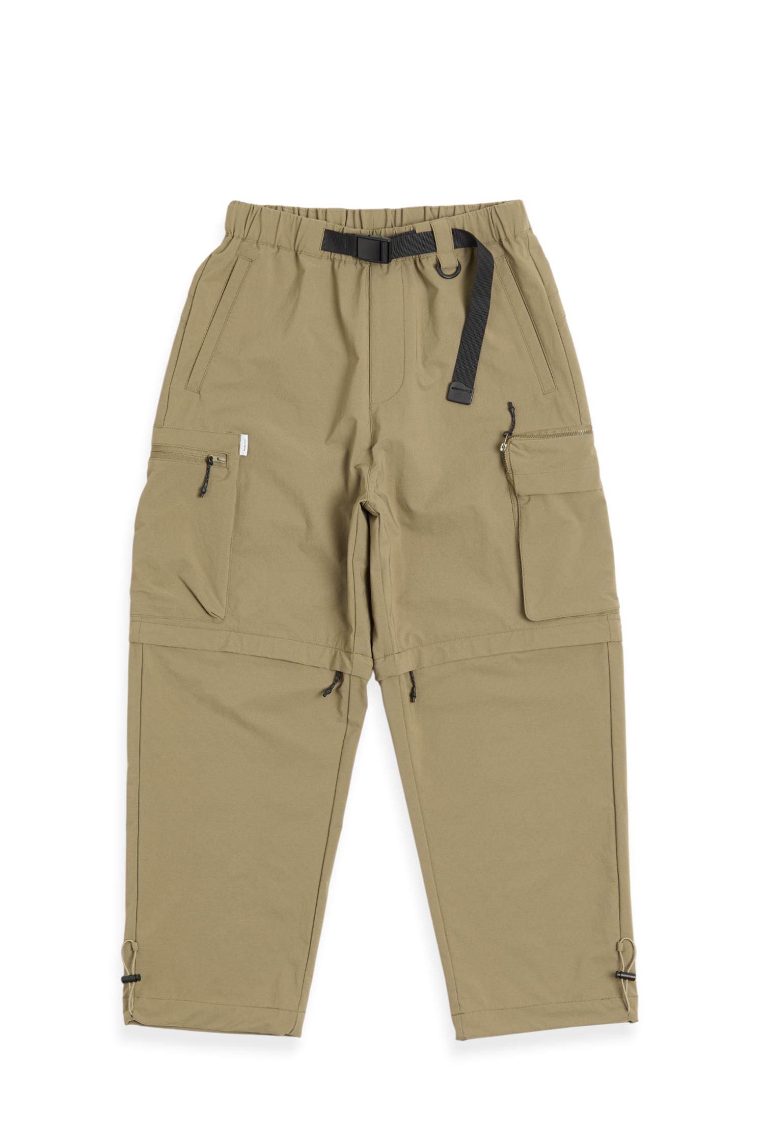 細格紋 機能彈性長褲(可拆式)