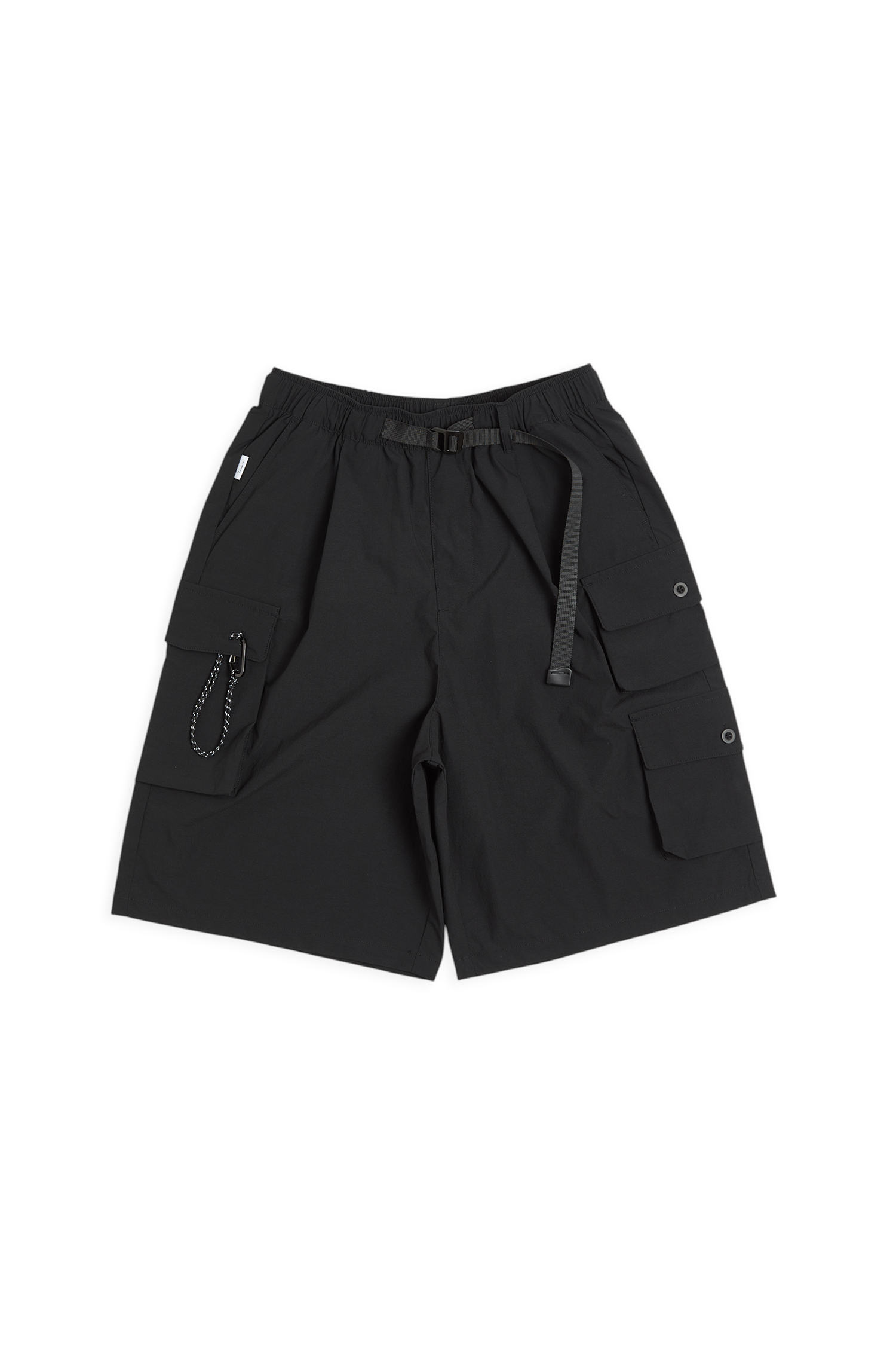 抗曬瞬涼 打褶 彈性多口袋短褲