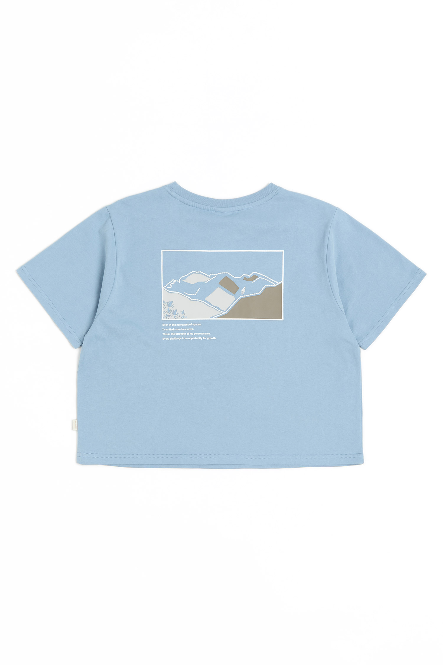 寬版塔塔加薊 涼感短袖上衣(女)