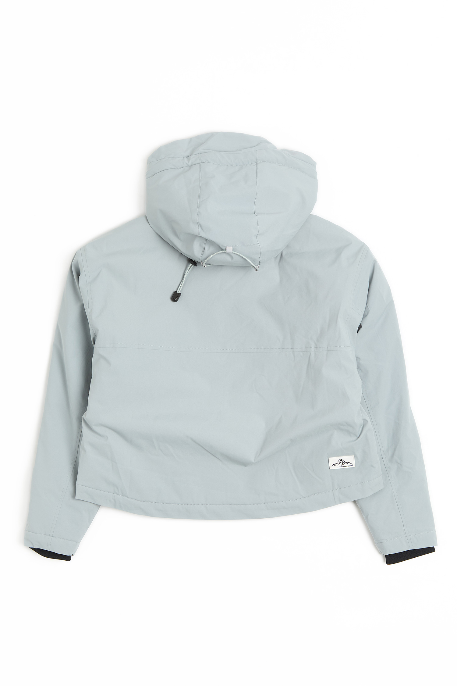 機能防潑水 短版鋪棉外套(女)