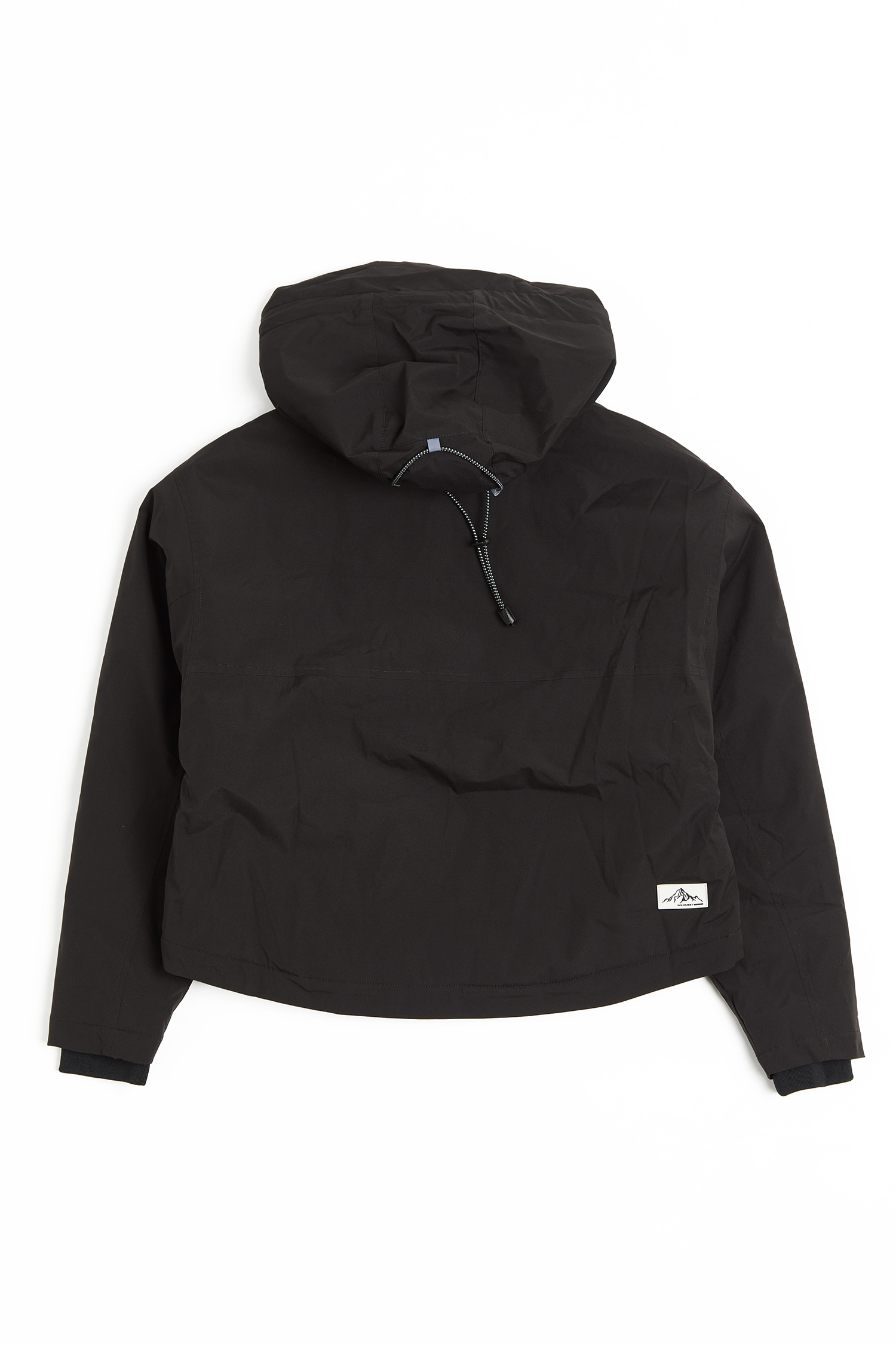 機能防潑水 短版鋪棉外套(女)