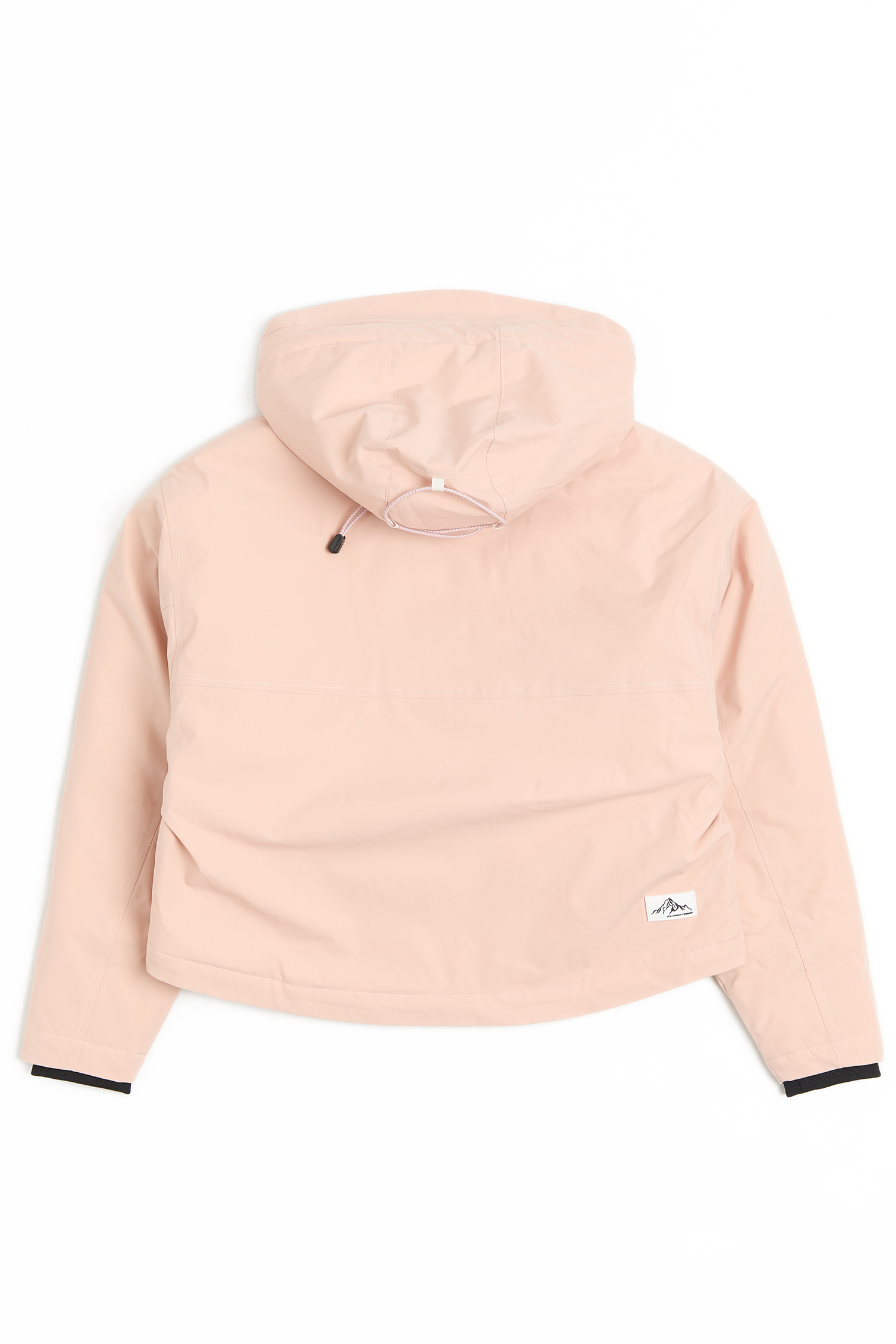 機能防潑水 短版鋪棉外套(女)