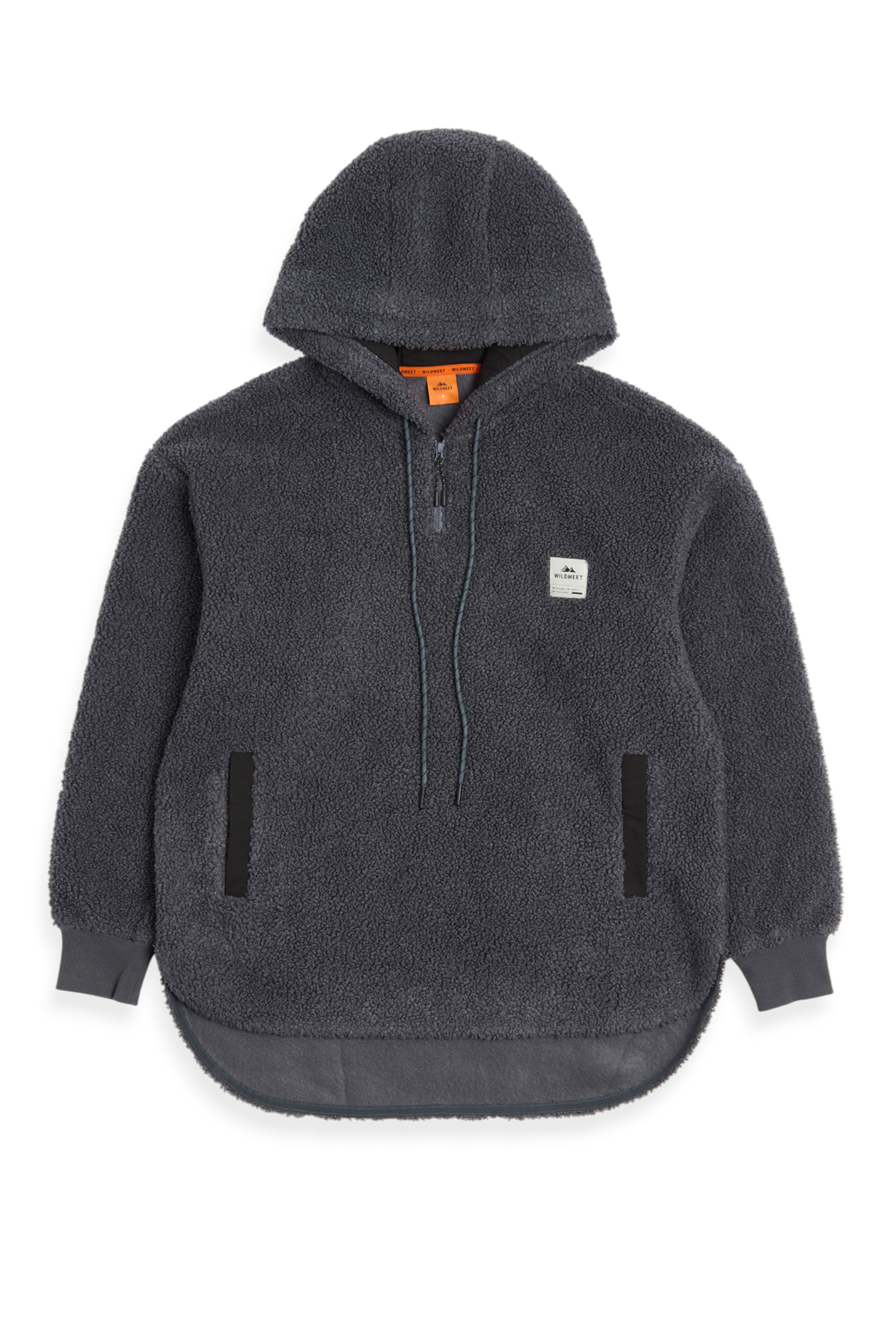 連帽開襟 刷毛保暖長袖上衣(女)