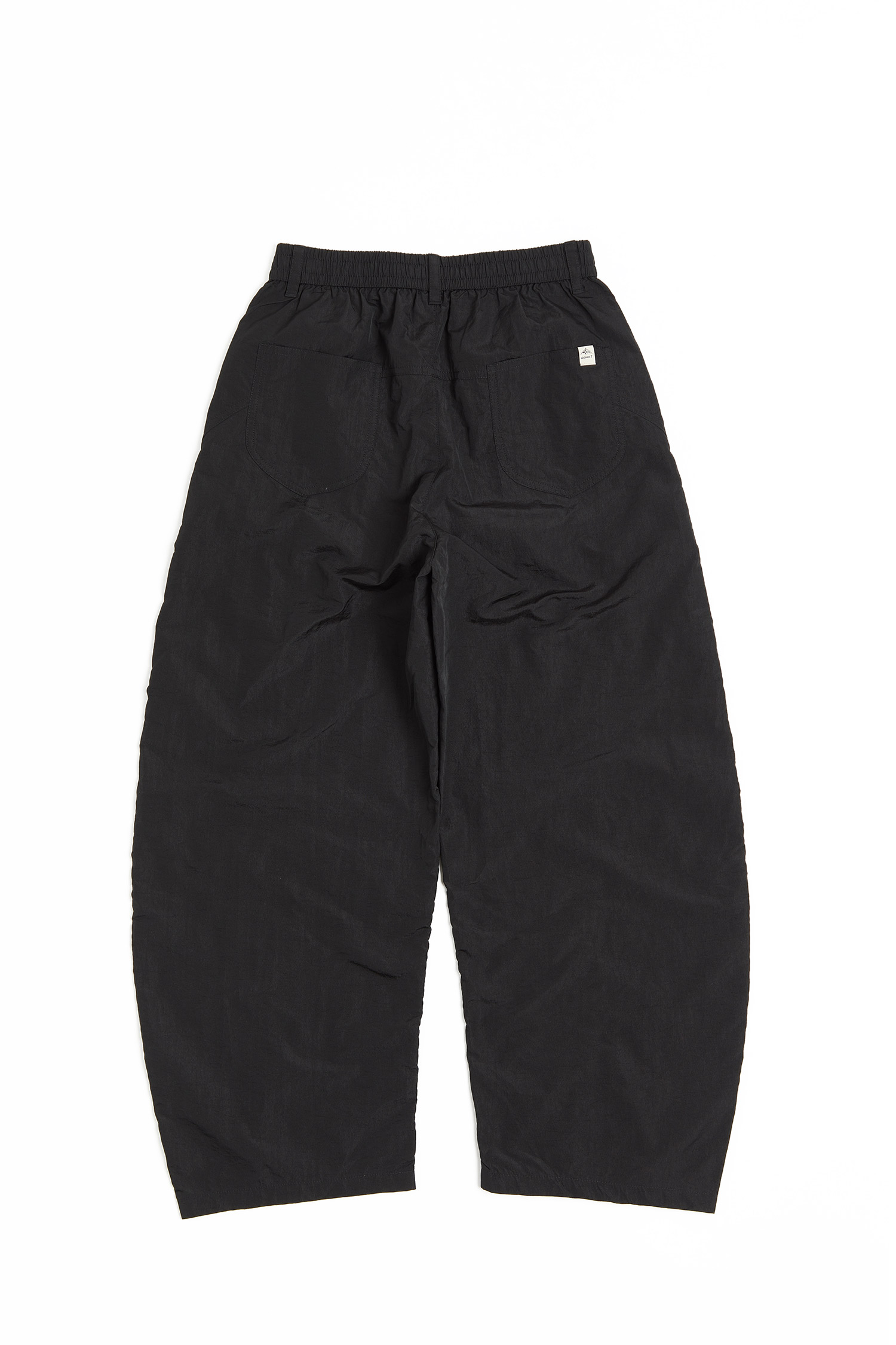 尼龍皺 山系闊腿鐮刀長褲(女)