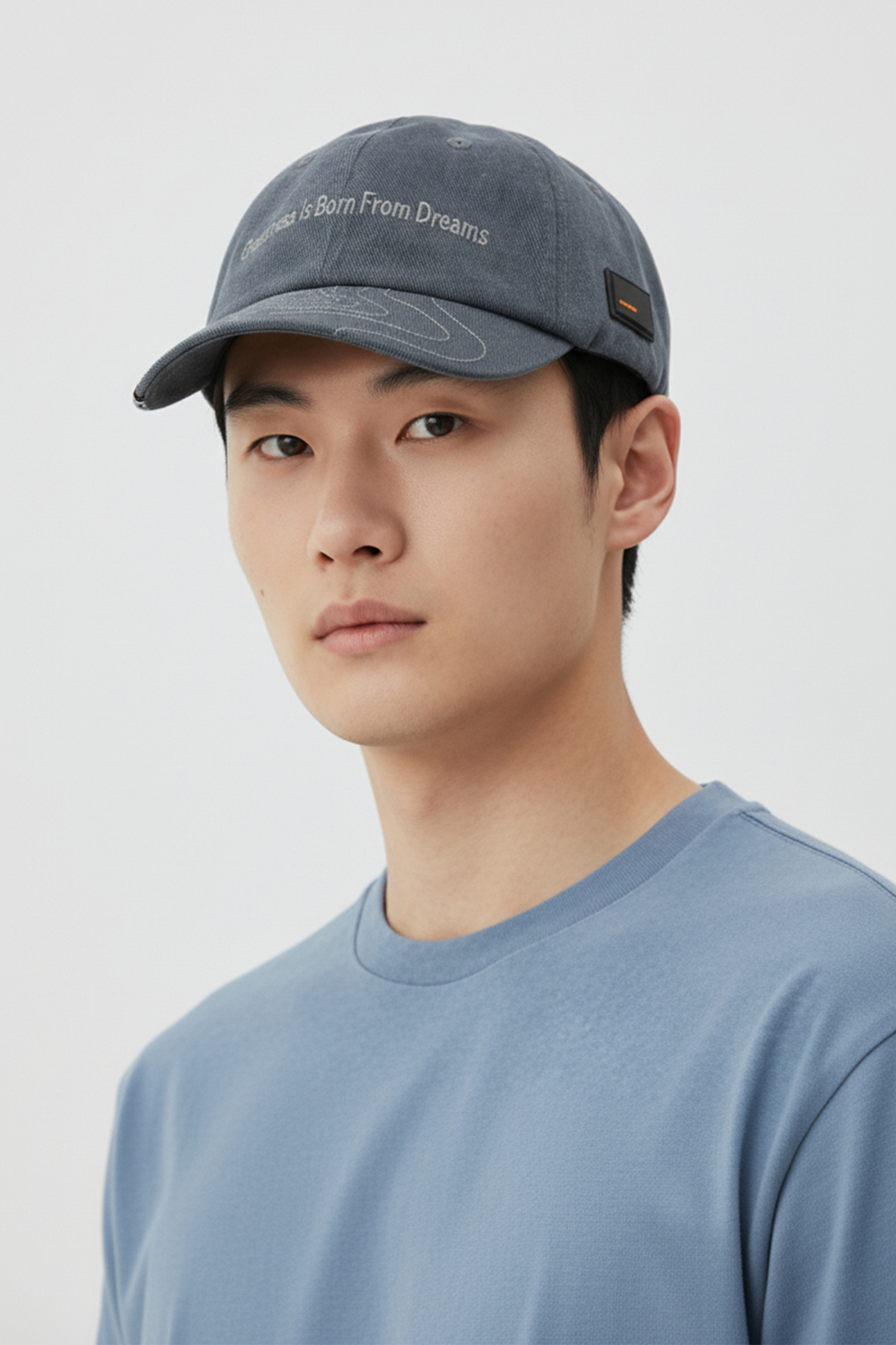 海拔高度 砂洗斜紋棒球帽