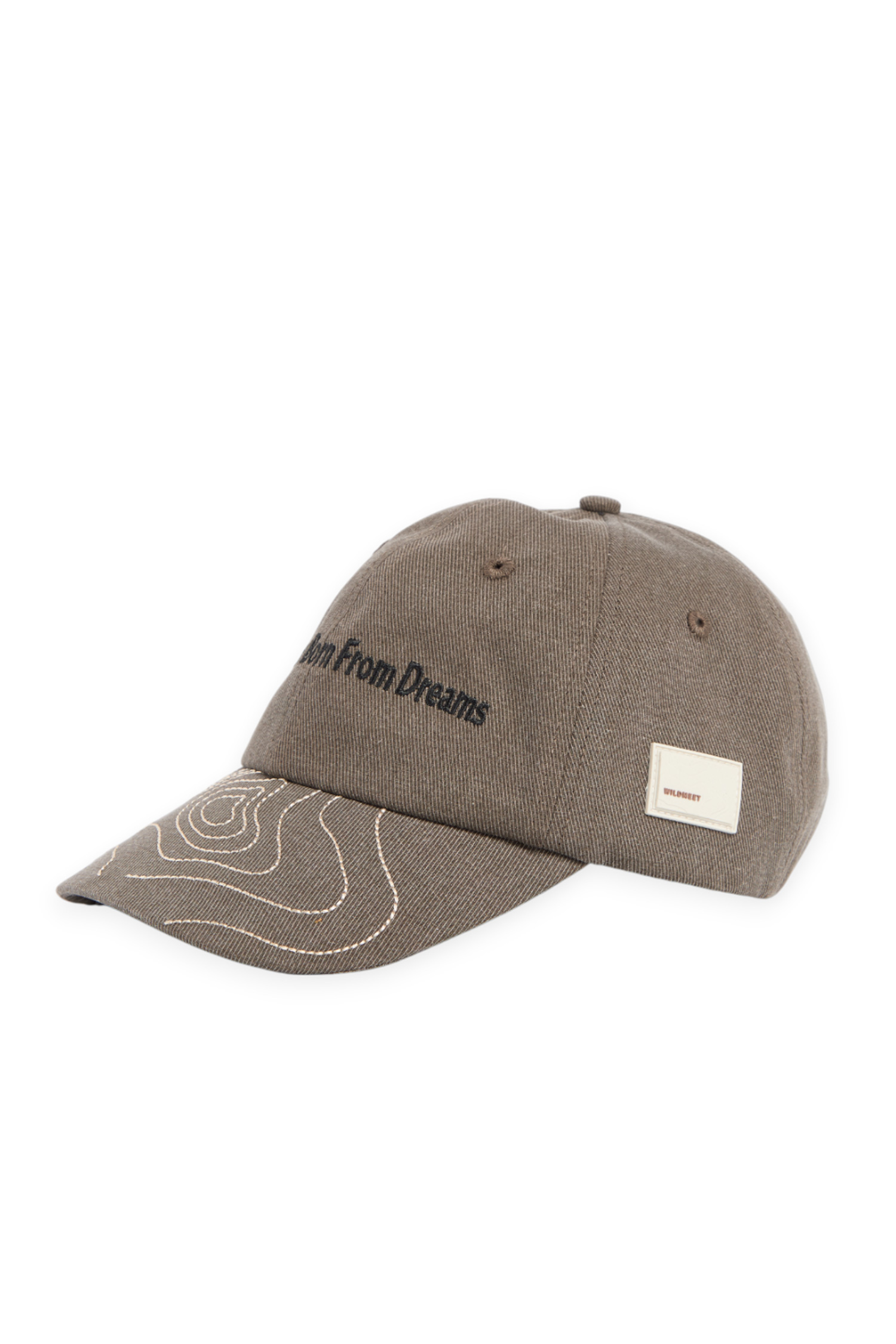 海拔高度 砂洗斜紋棒球帽