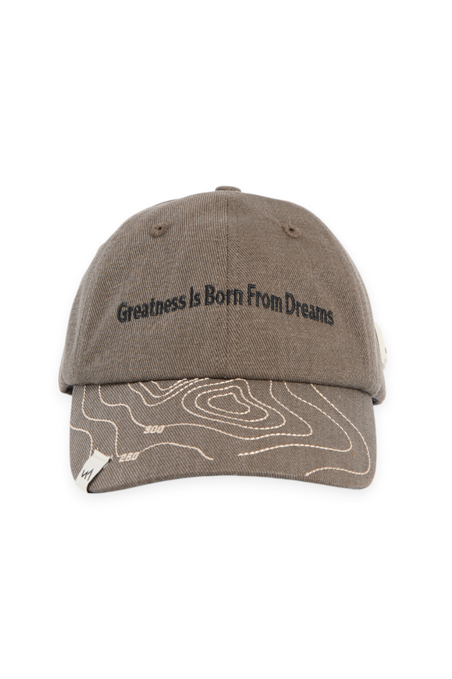 海拔高度 砂洗斜紋棒球帽