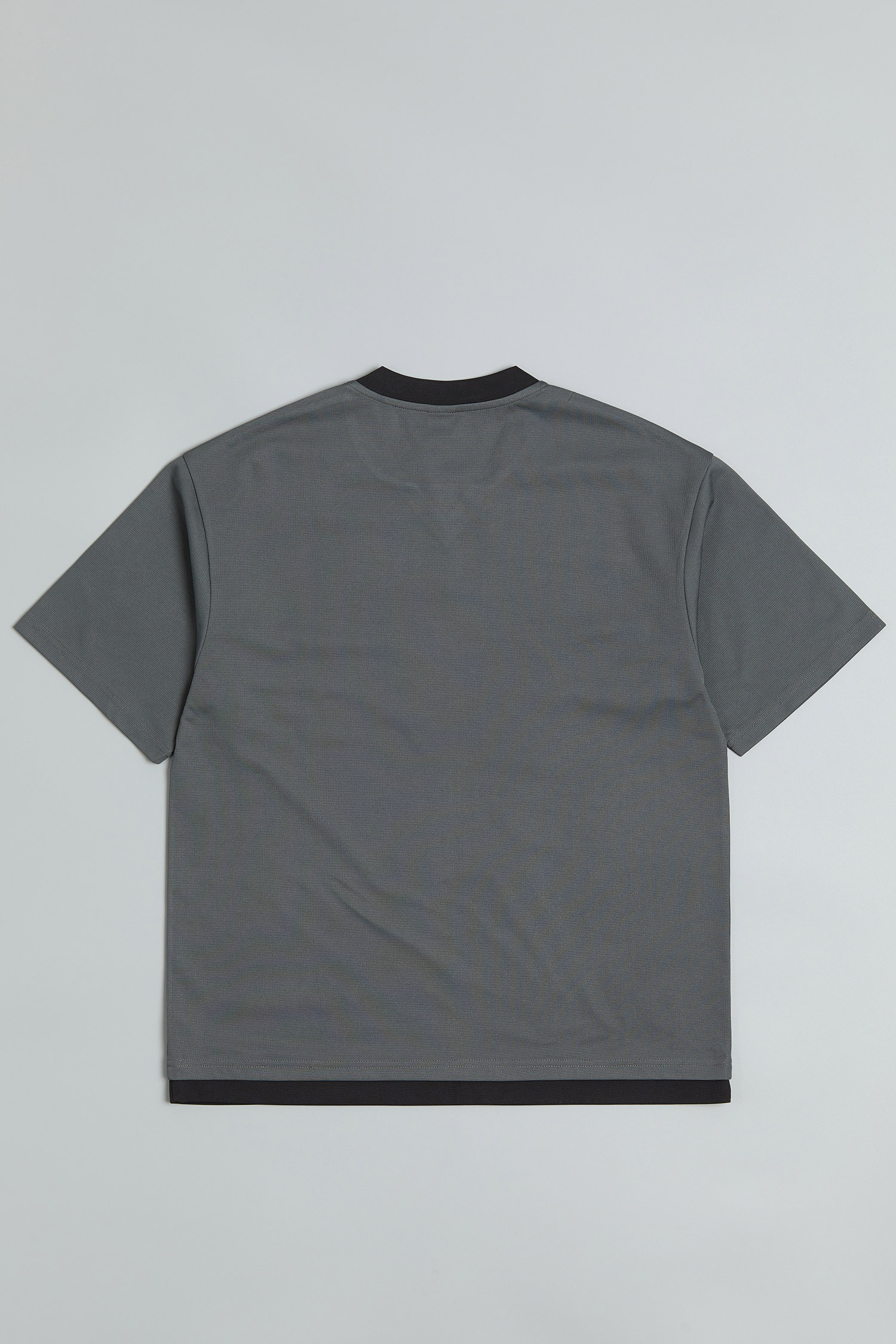 拚色球衣風 短袖上衣