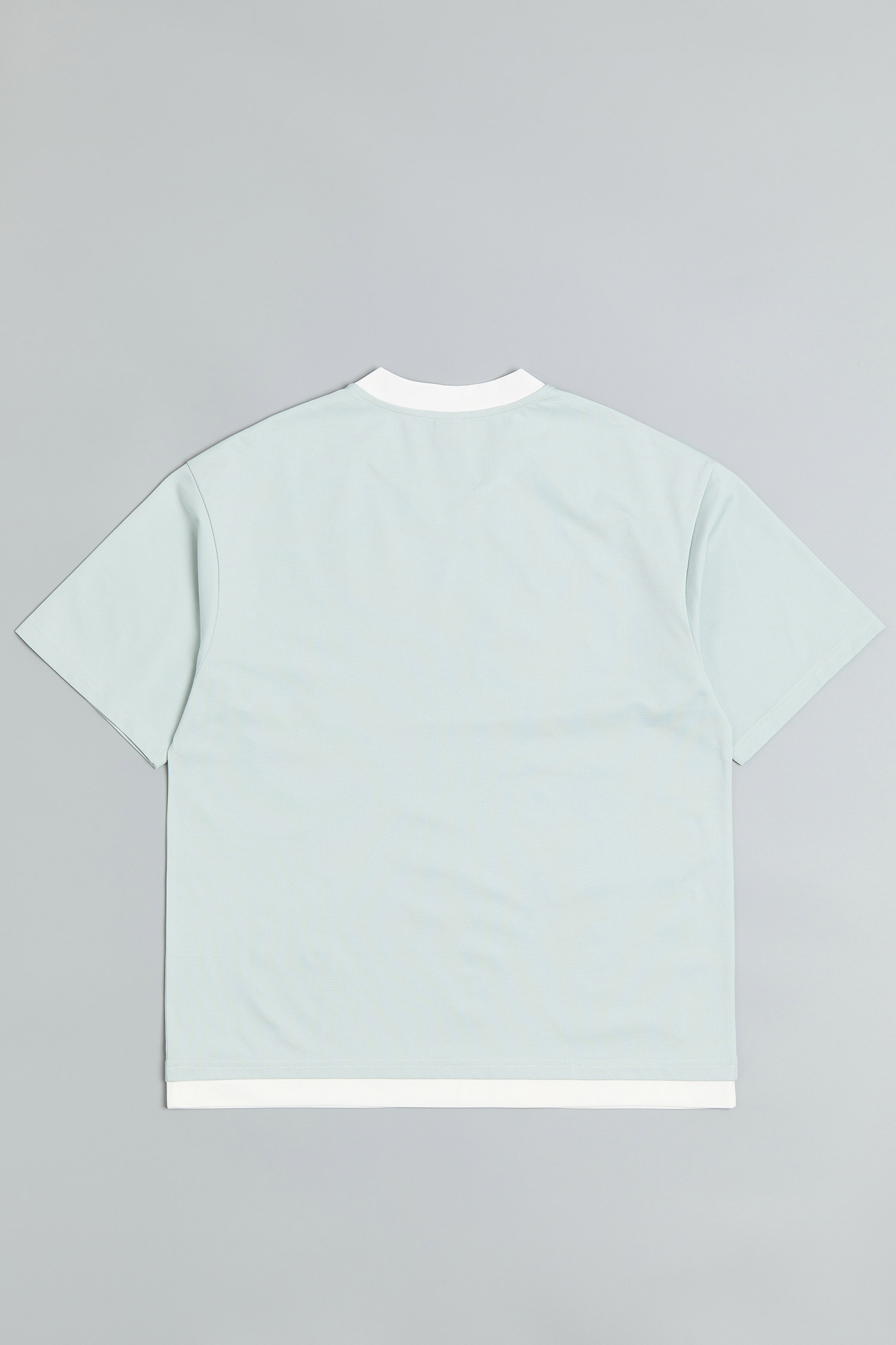 拚色球衣風 短袖上衣