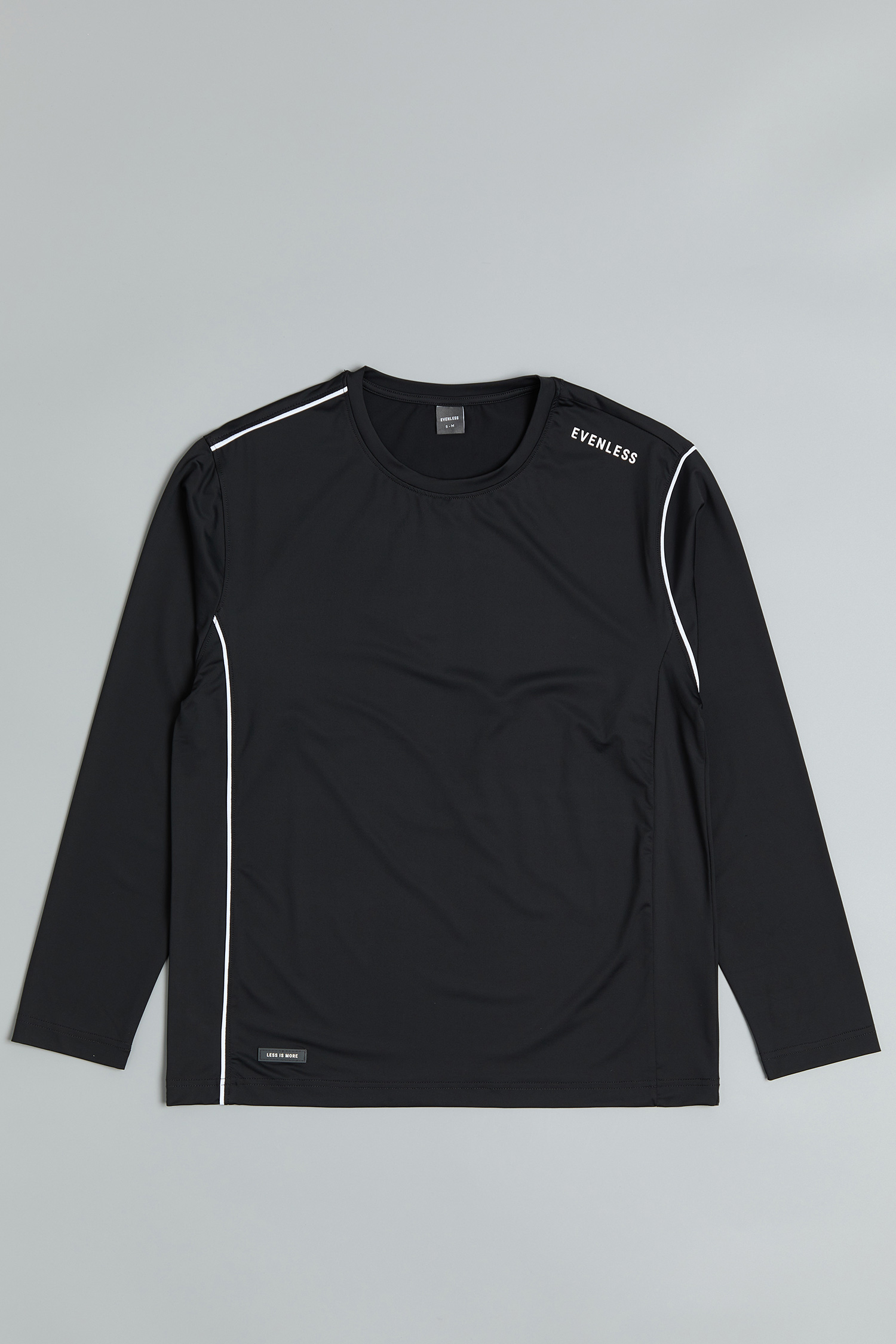 嵌線造型 長袖上衣